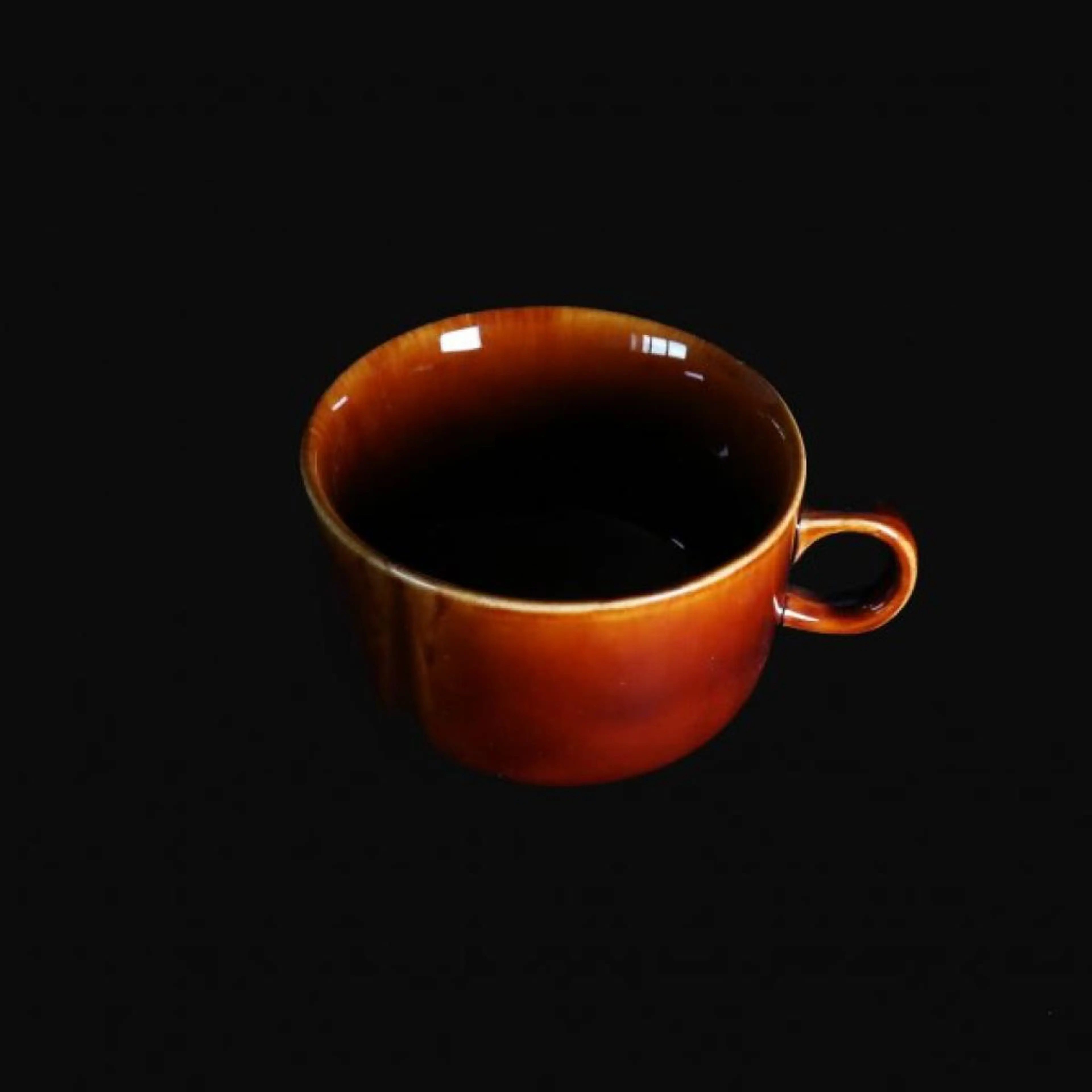 A Classic Vintage Brown Coffee Cup