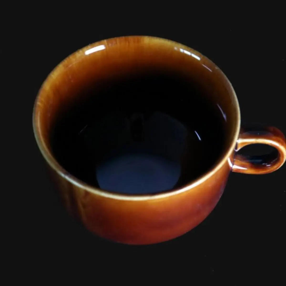 A Classic Vintage Brown Coffee Cup