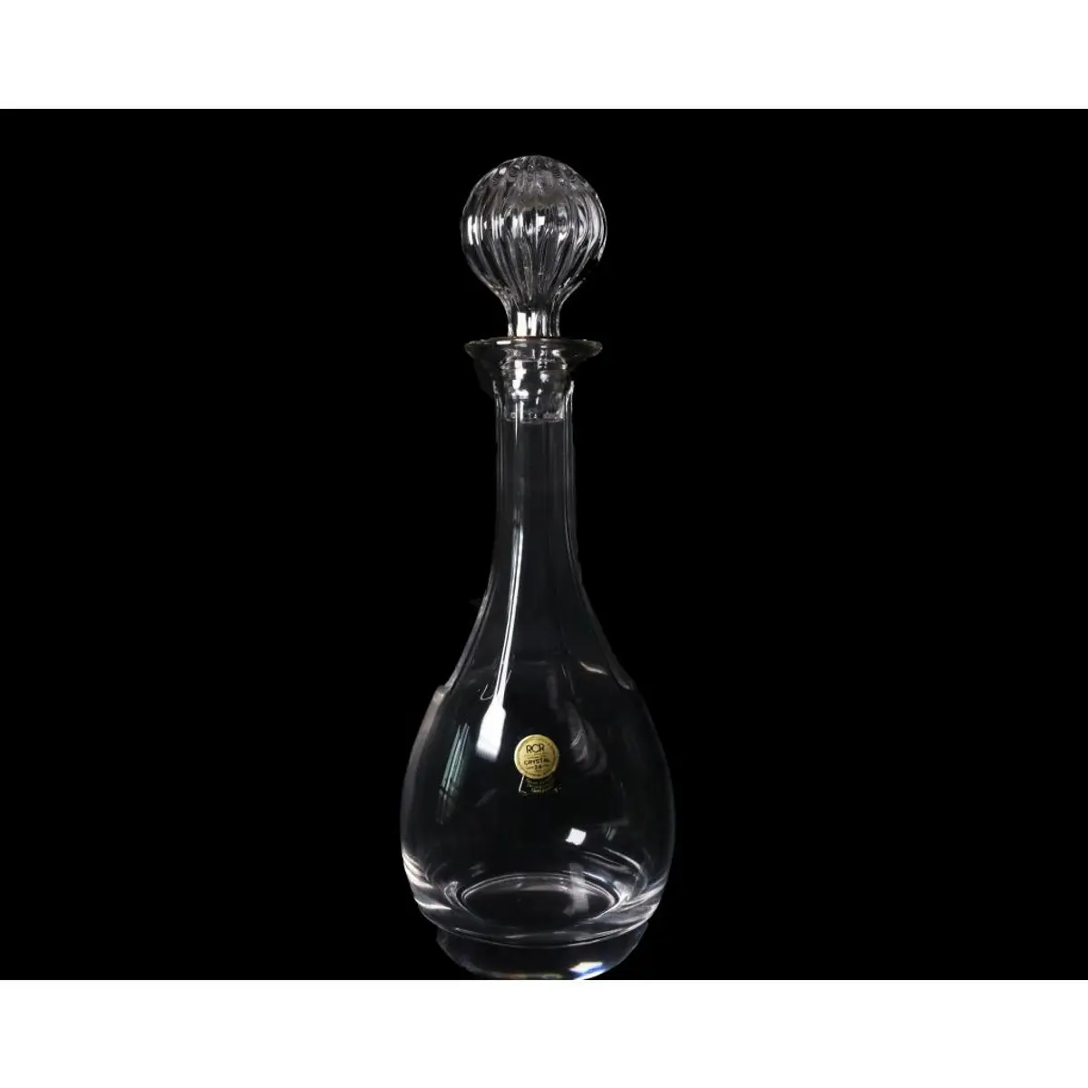 Antique Wine Decanter Glass
