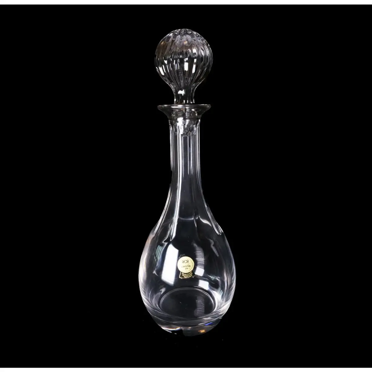 Antique Wine Decanter Glass