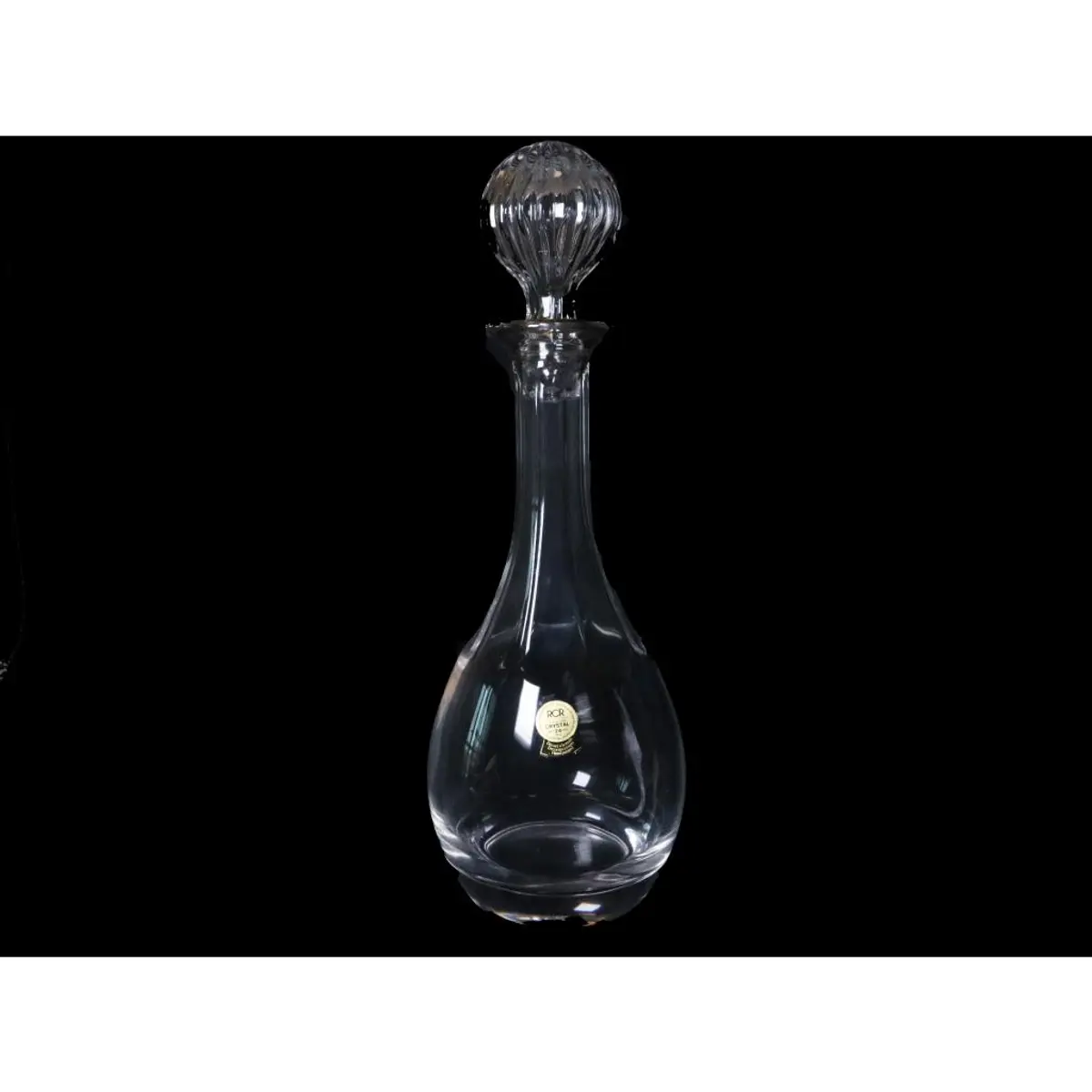 Antique Wine Decanter Glass