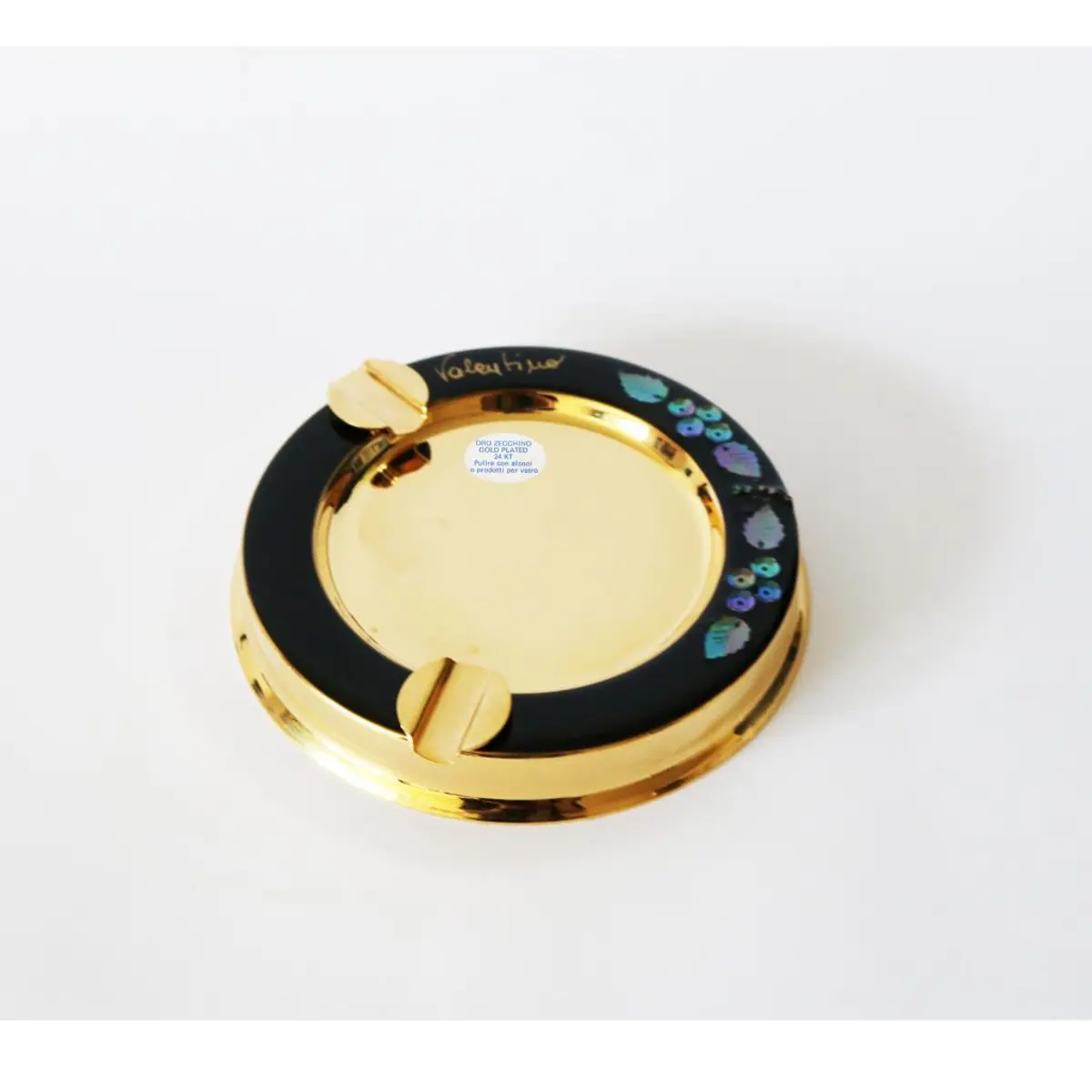 Ashtray Metal Gold