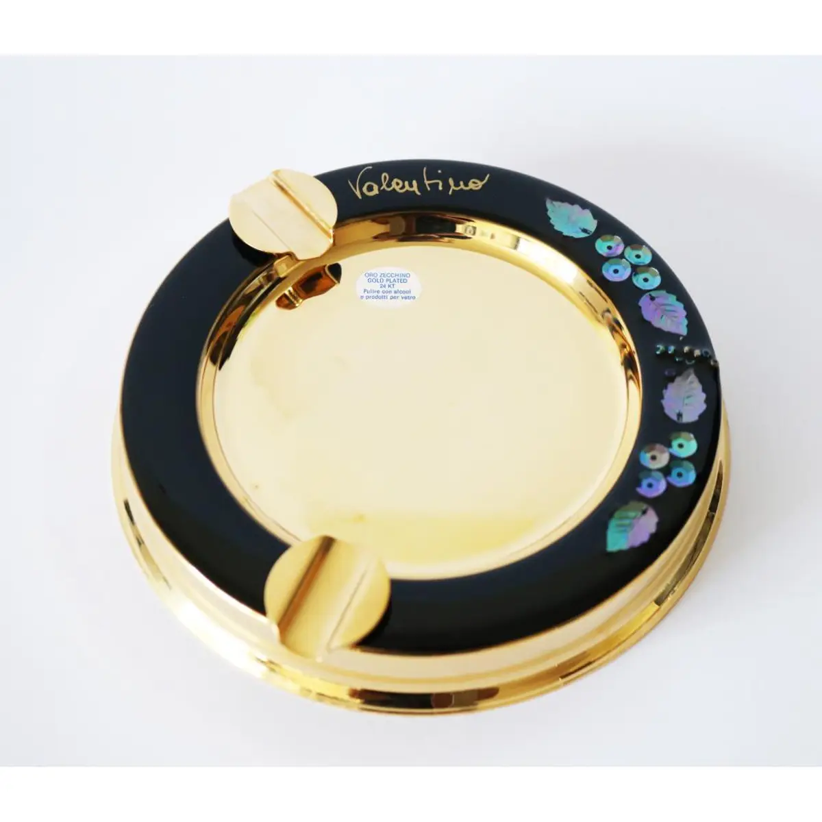 Ashtray Metal Gold