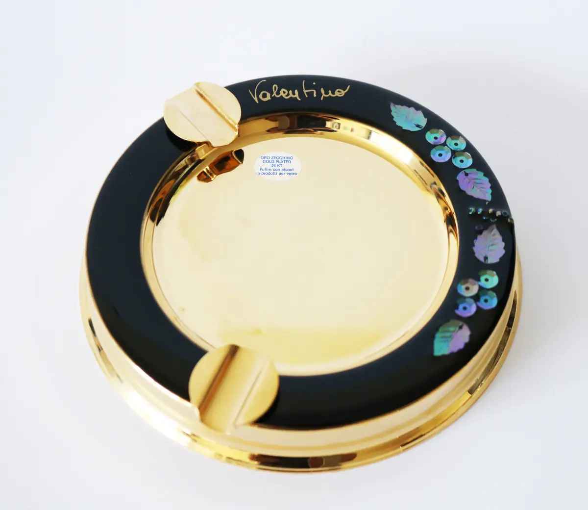 Ashtray Metal Gold