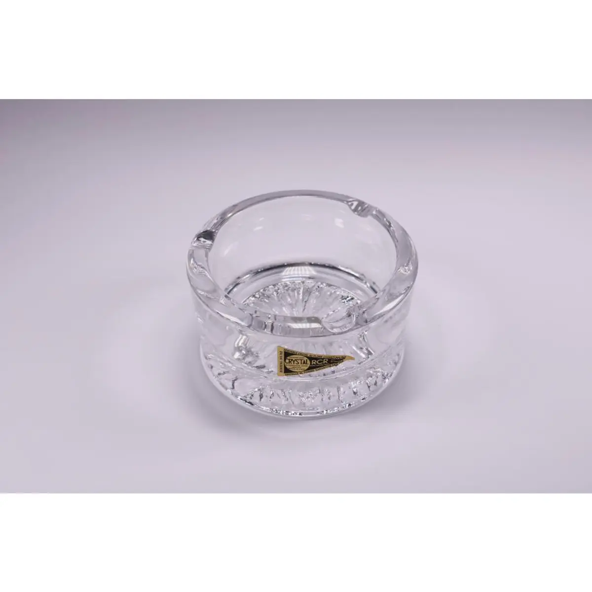 Ashtray / Tupendo Cristallo Al Piombo Garantito 24% Pbo