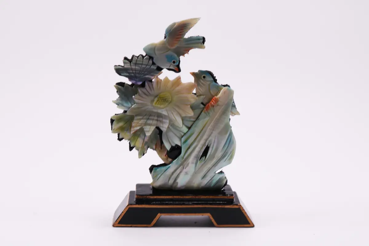 Bird Wood Figure