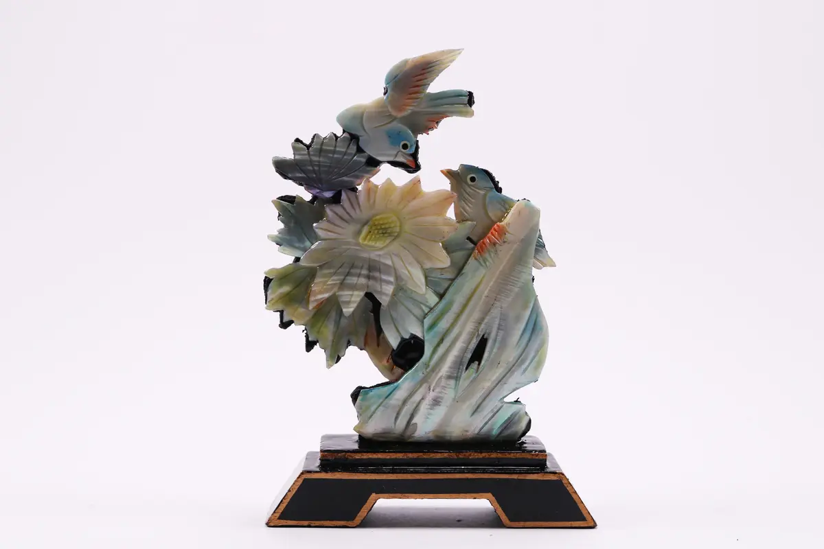 Bird Wood Figure