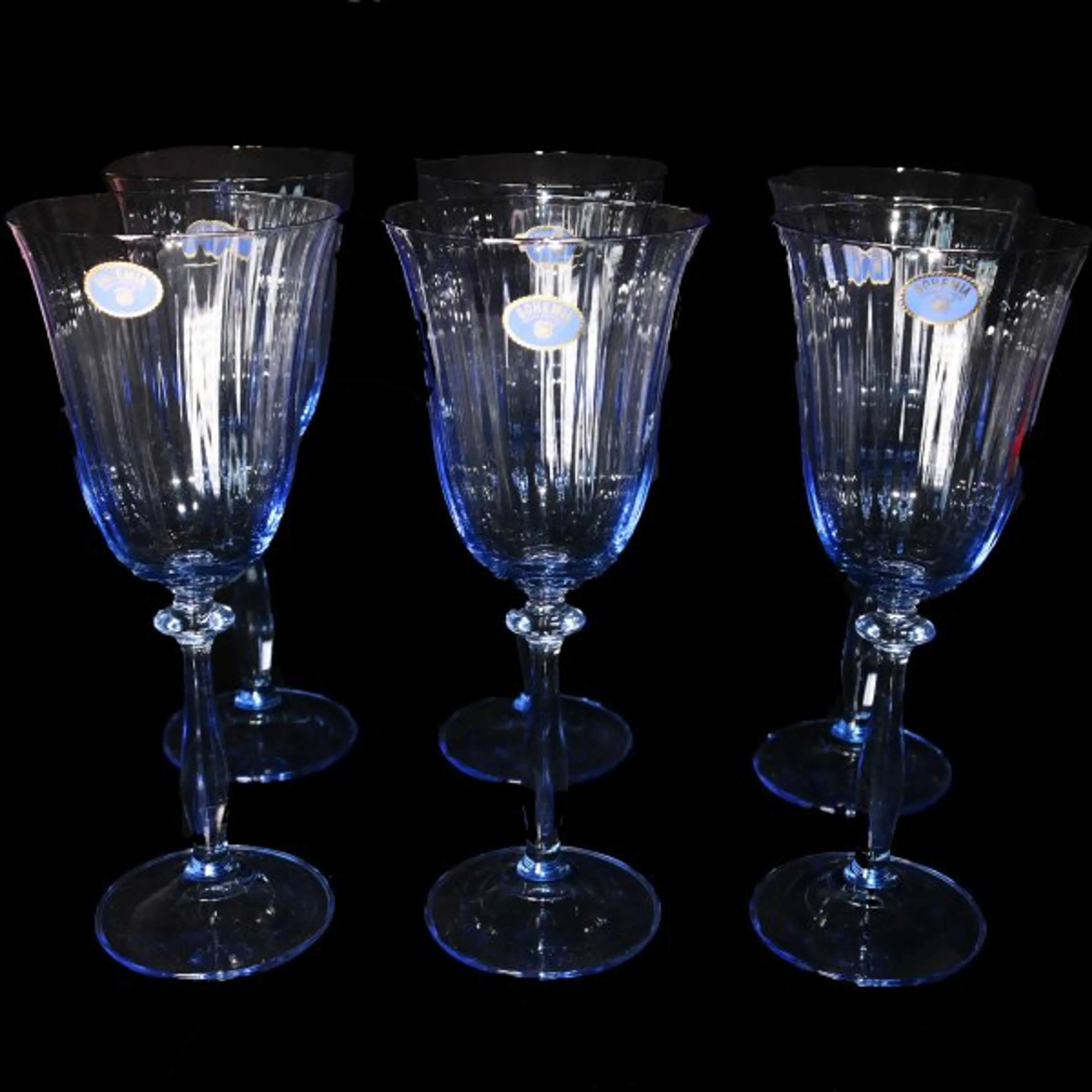 Bohemia Crystal Champagne Glases