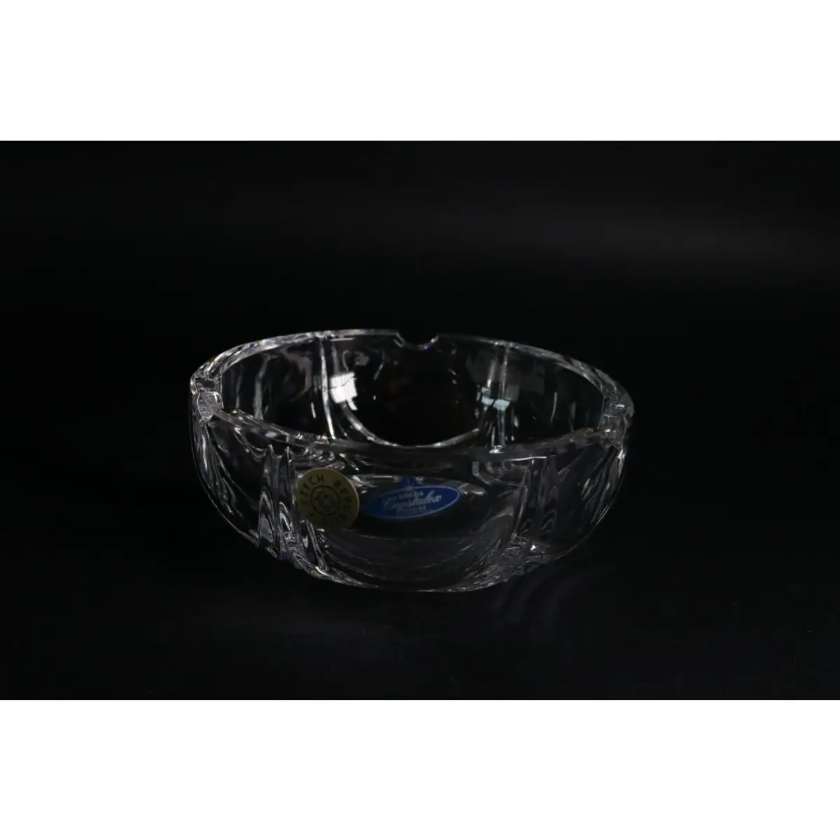Bohemia Crystalex Heavy Crystal Ashtray