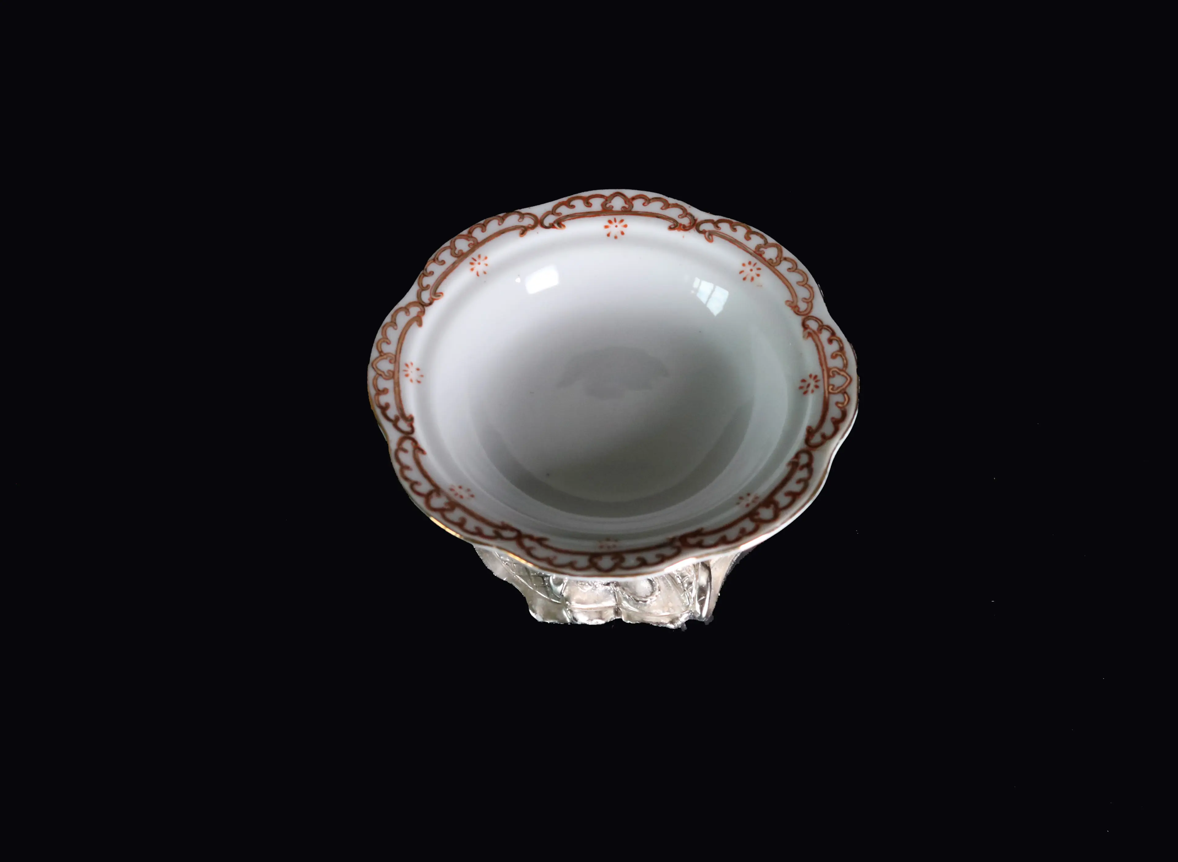 Bowl Porcelain Silver