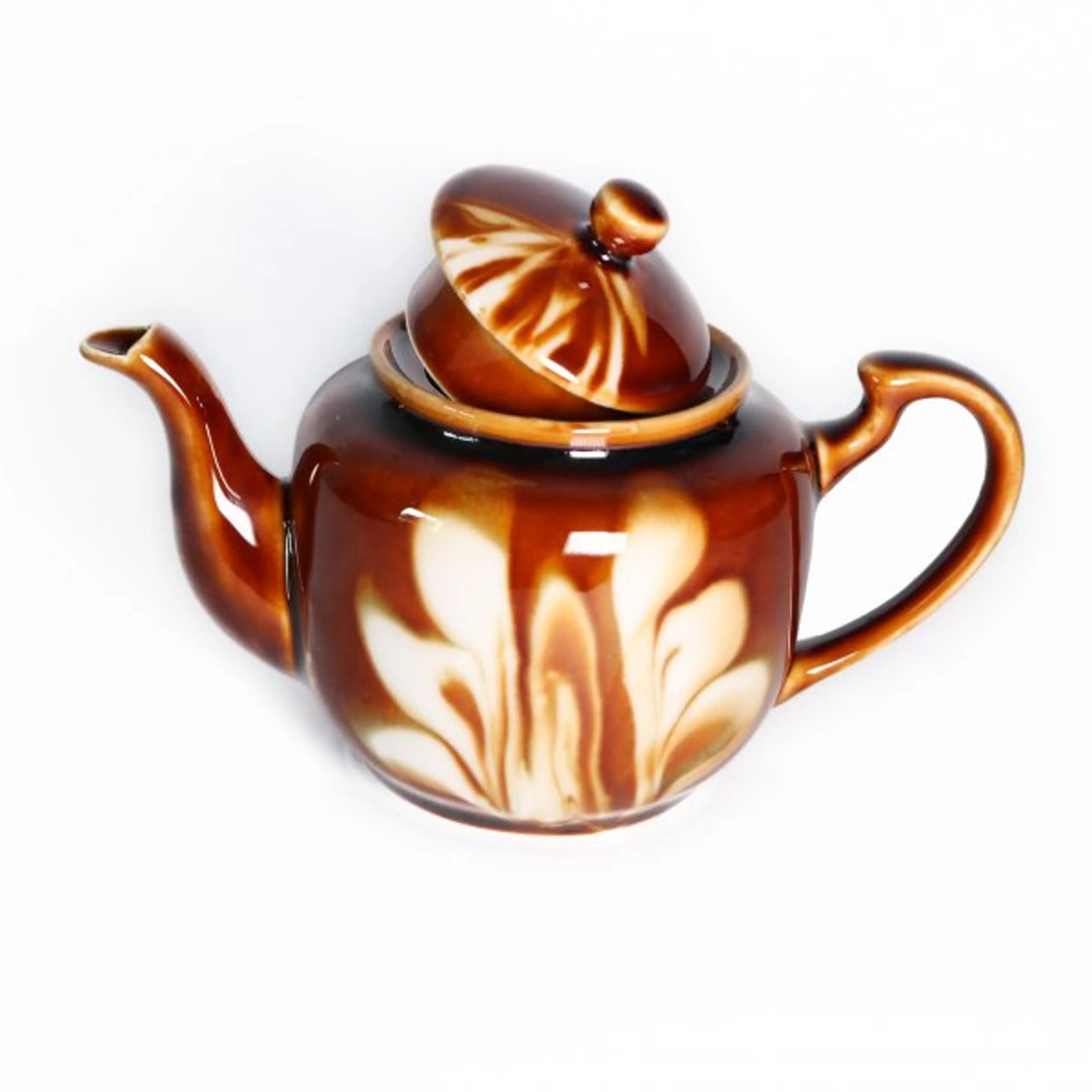 Capodimonte Brown Teapot Small