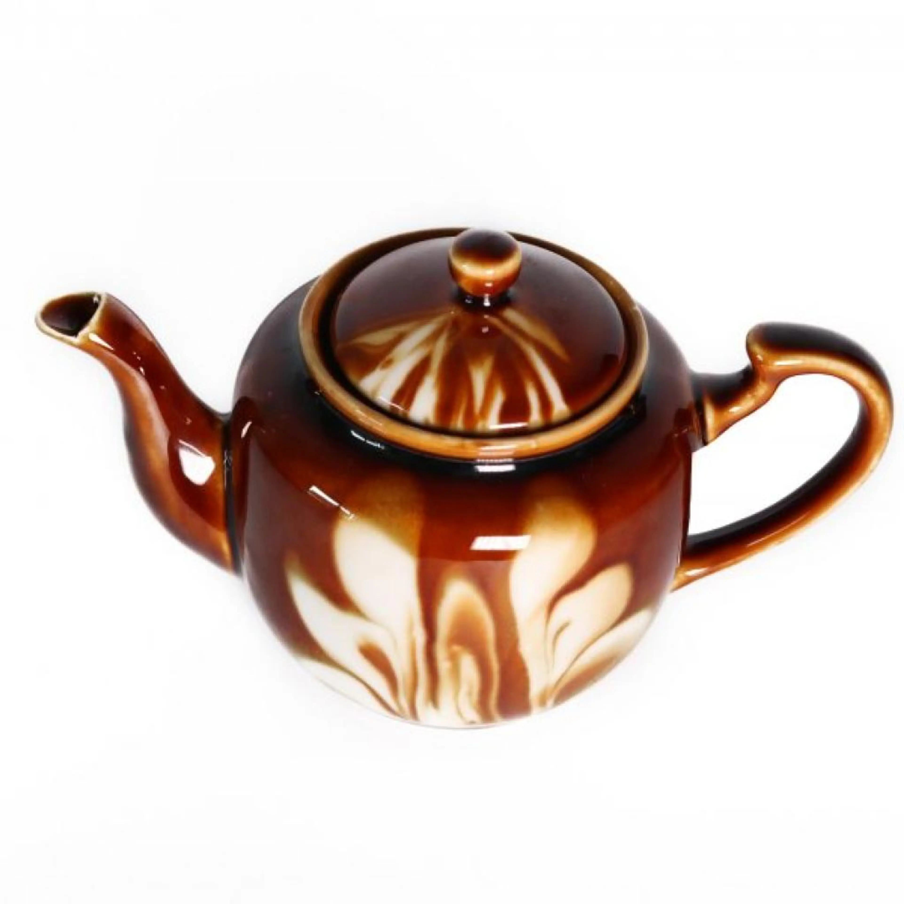 Capodimonte Brown Teapot Small