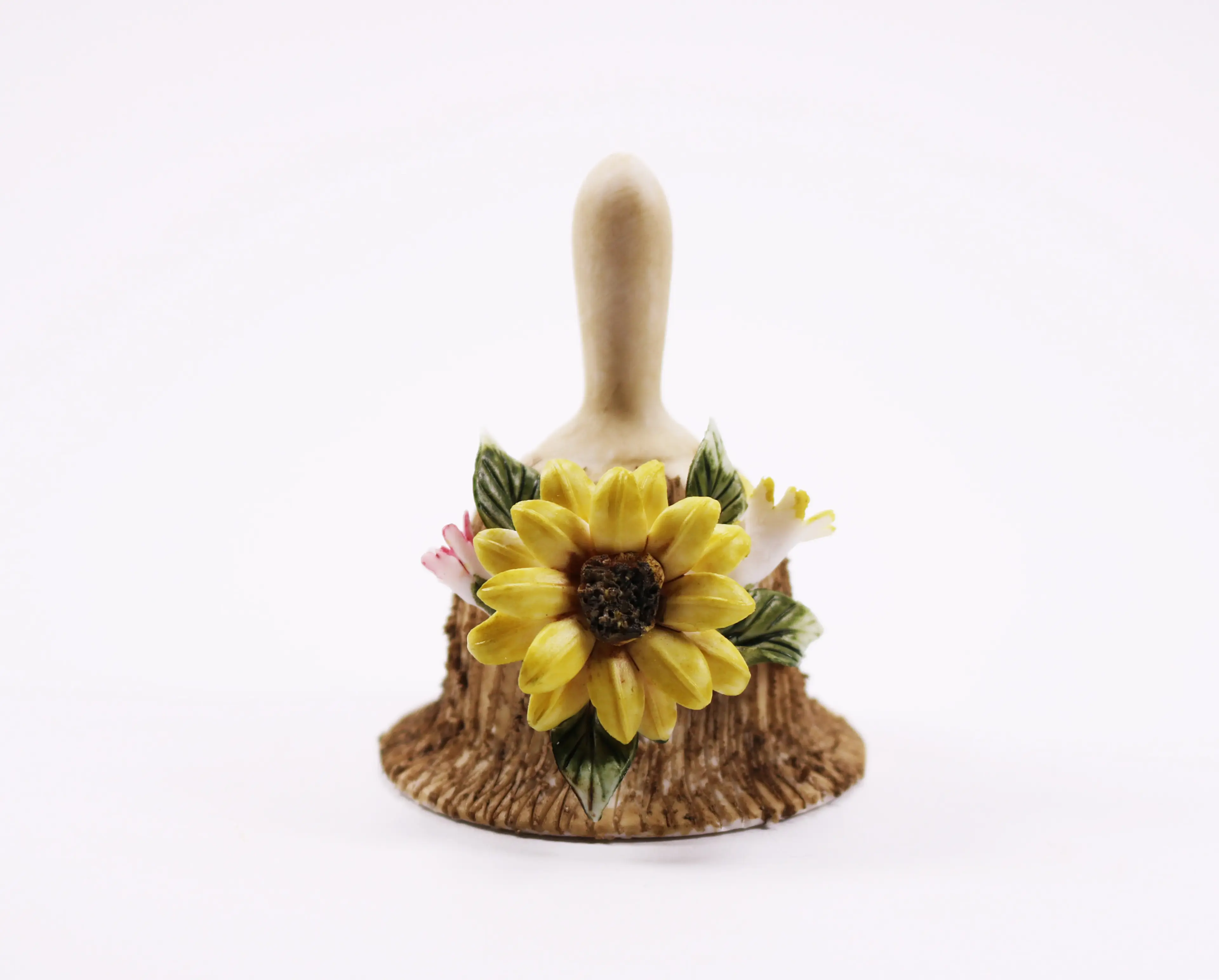 Ceramic Bell Sunflower