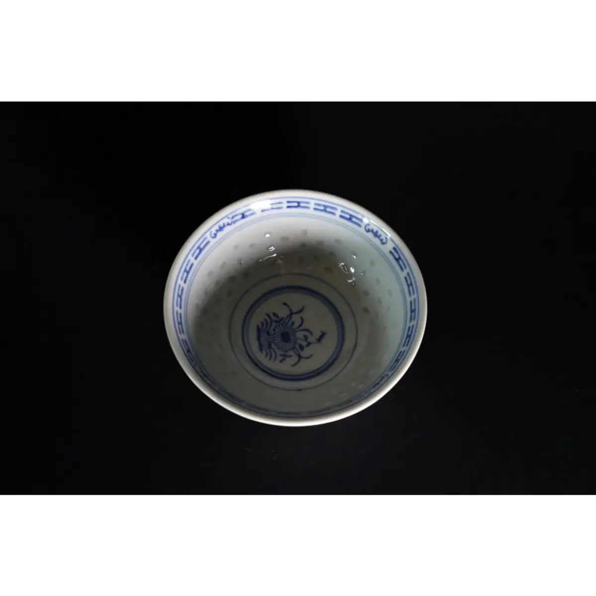 Ceramic Bowl Blue And White