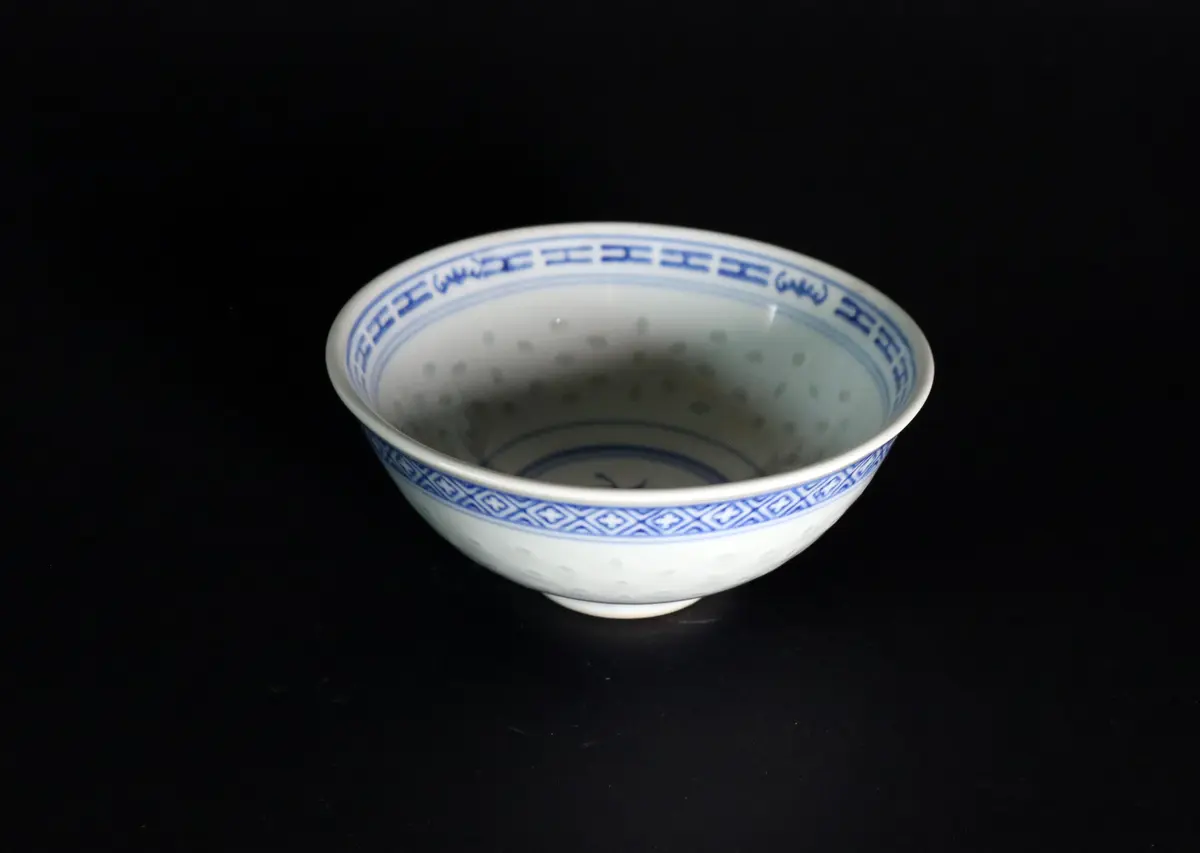Ceramic Bowl Blue And White