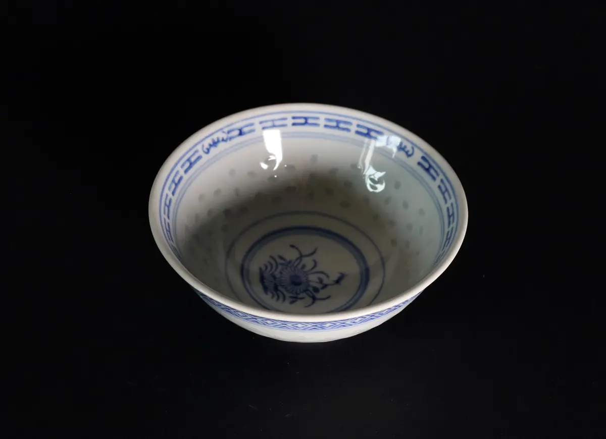 Ceramic Bowl Blue And White