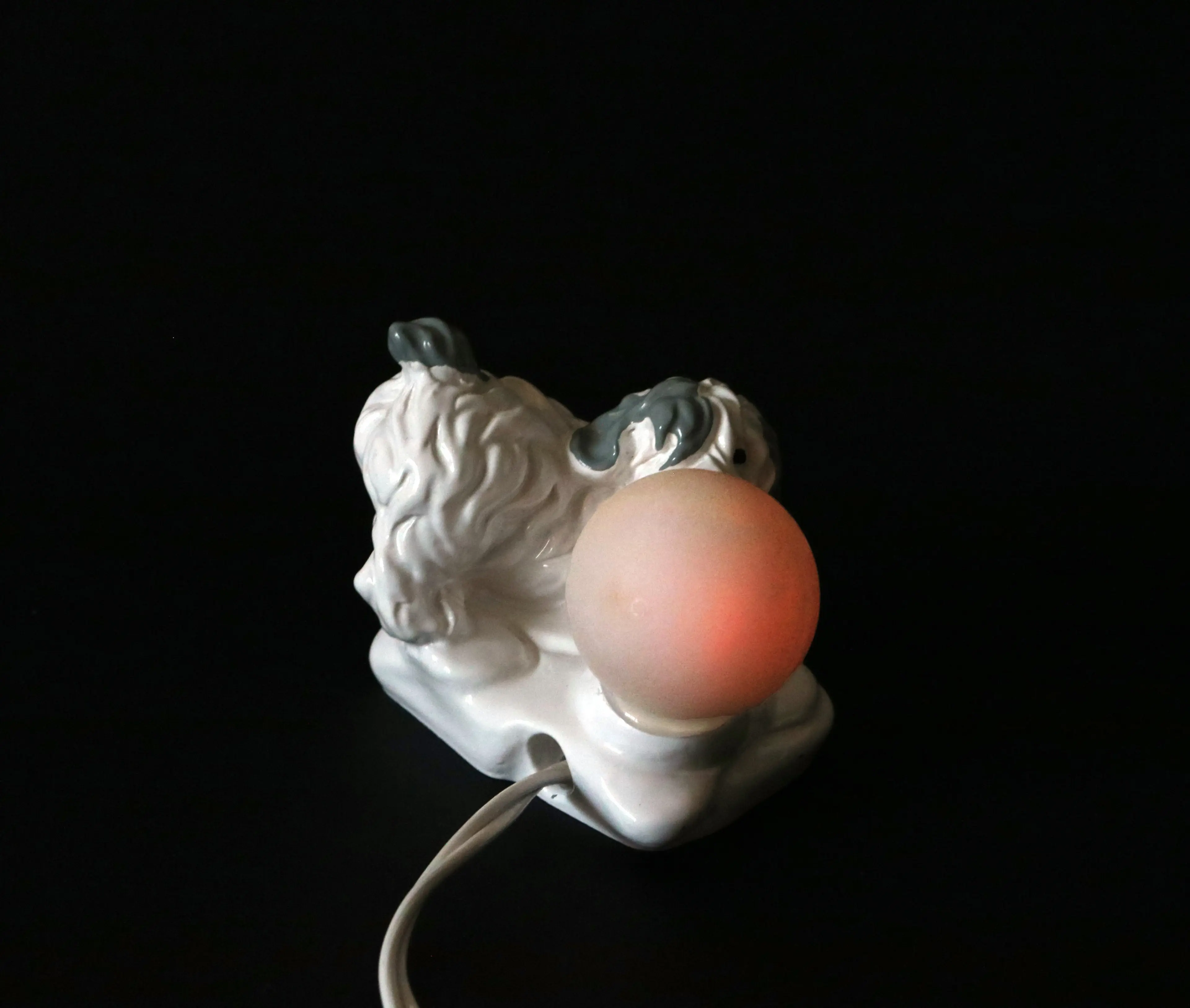 Ceramic Lamp Dog