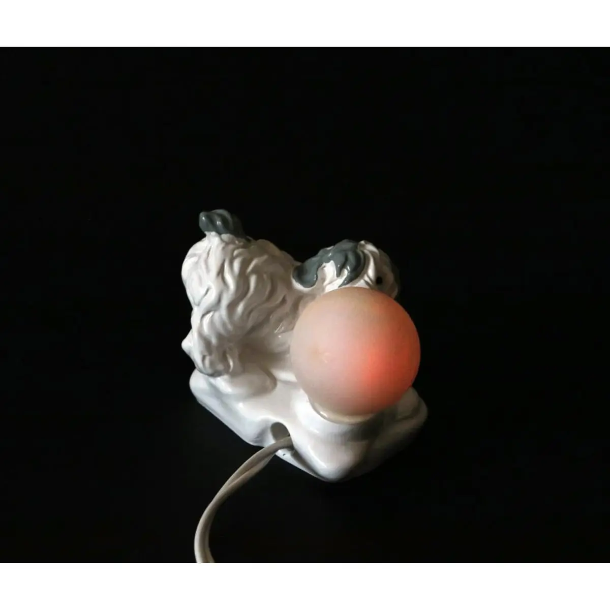 Ceramic Lamp Dog