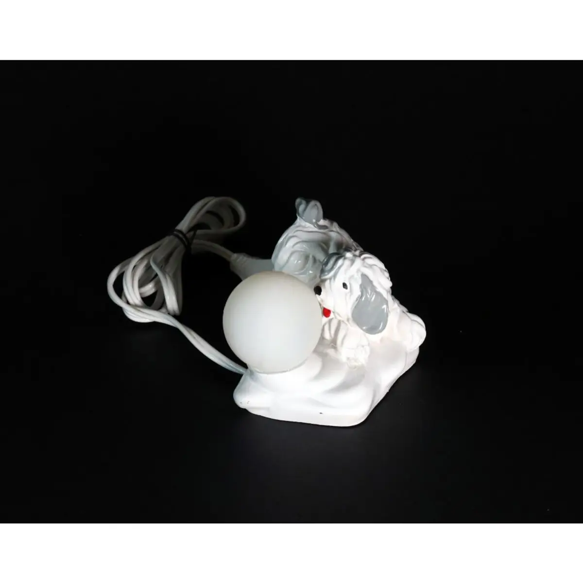Ceramic Lamp Dog