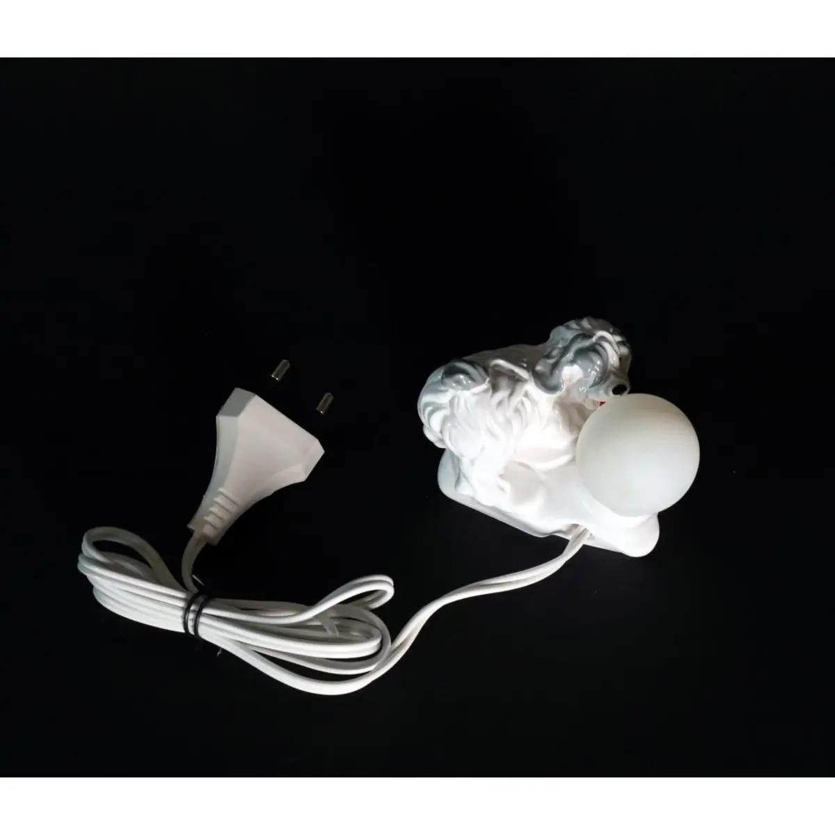 Ceramic Lamp Dog