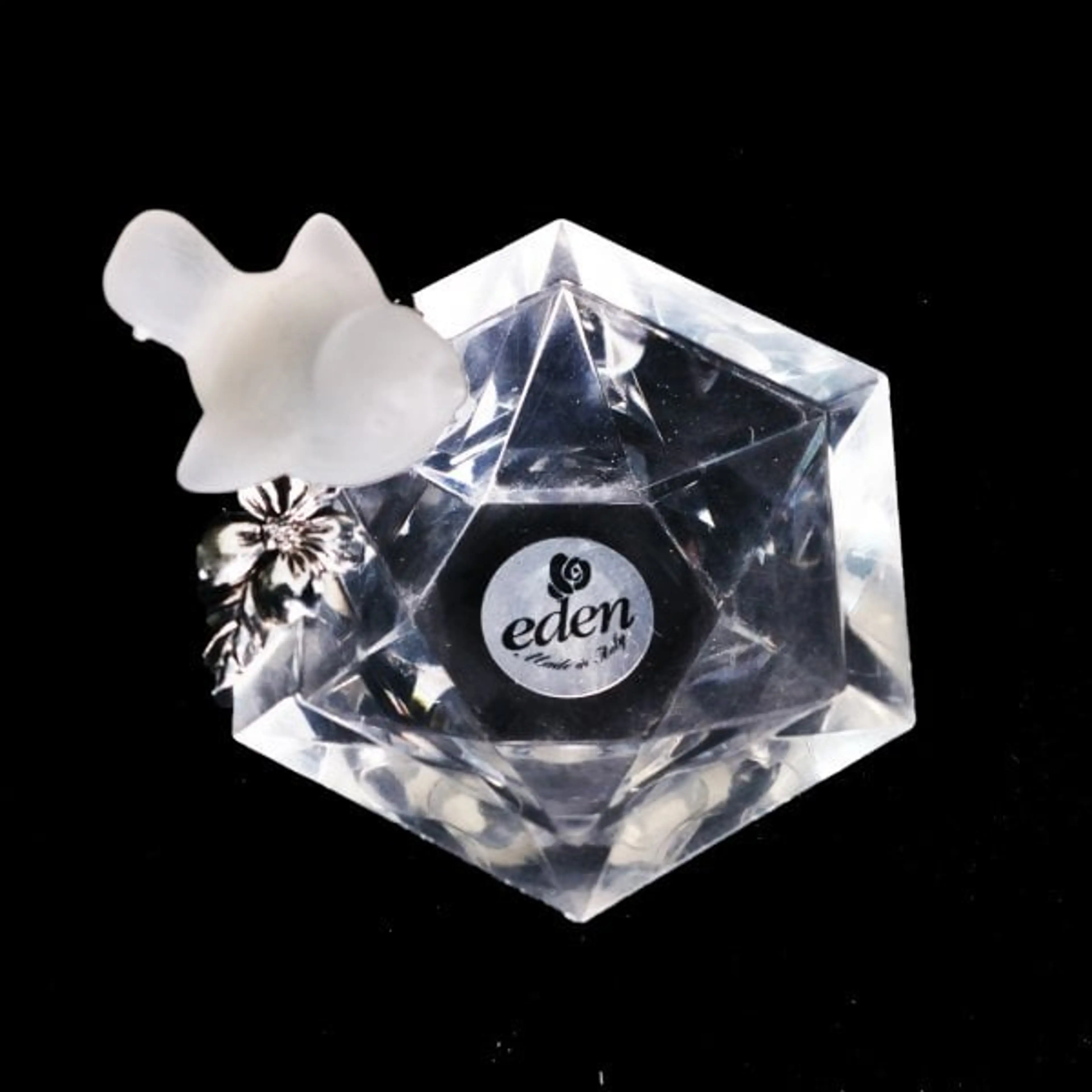 Crystal Bowl Bird On Top