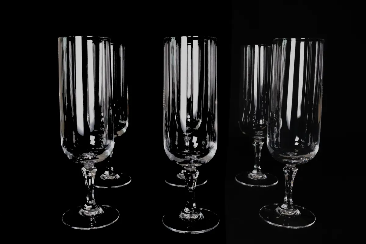 Crystal Glass 6 pcs