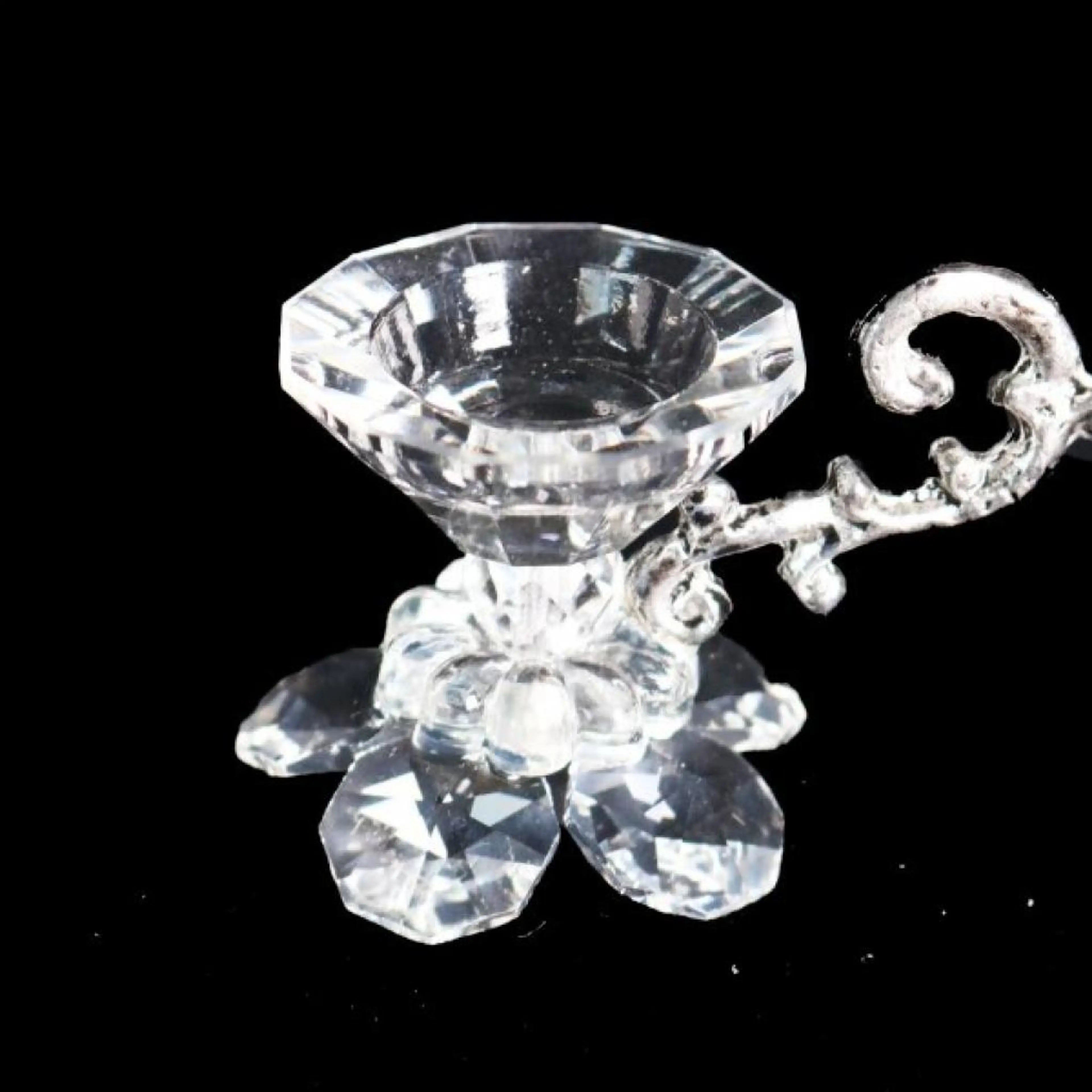 Ctf Crystal,Silver Figure Swarovski