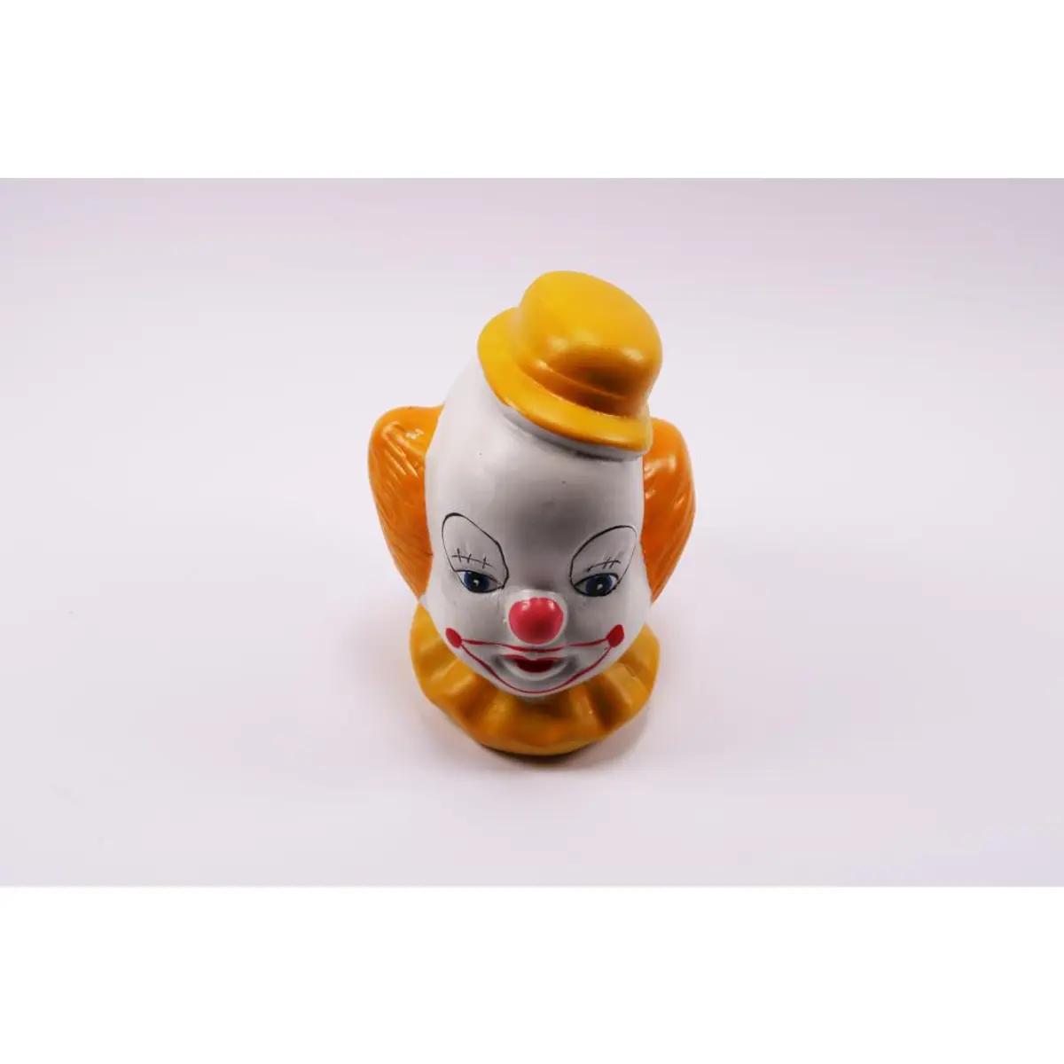 Cute Little Vintage Clown Bank 1980