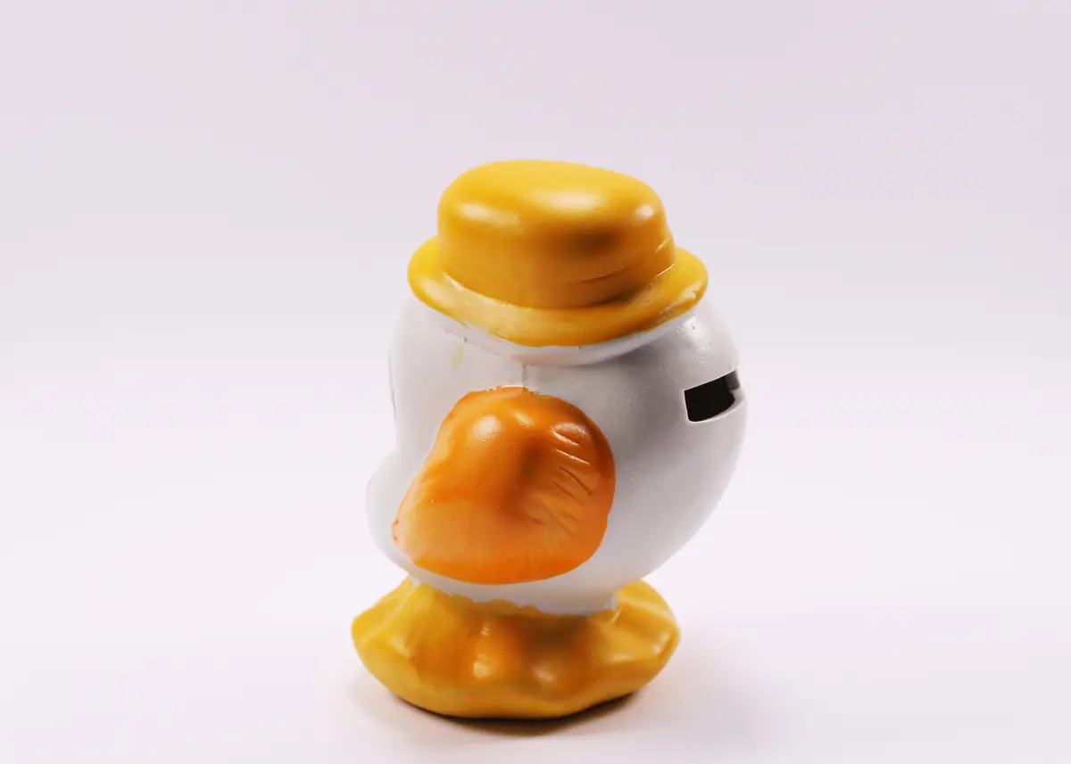 Cute Little Vintage Clown Bank 1980