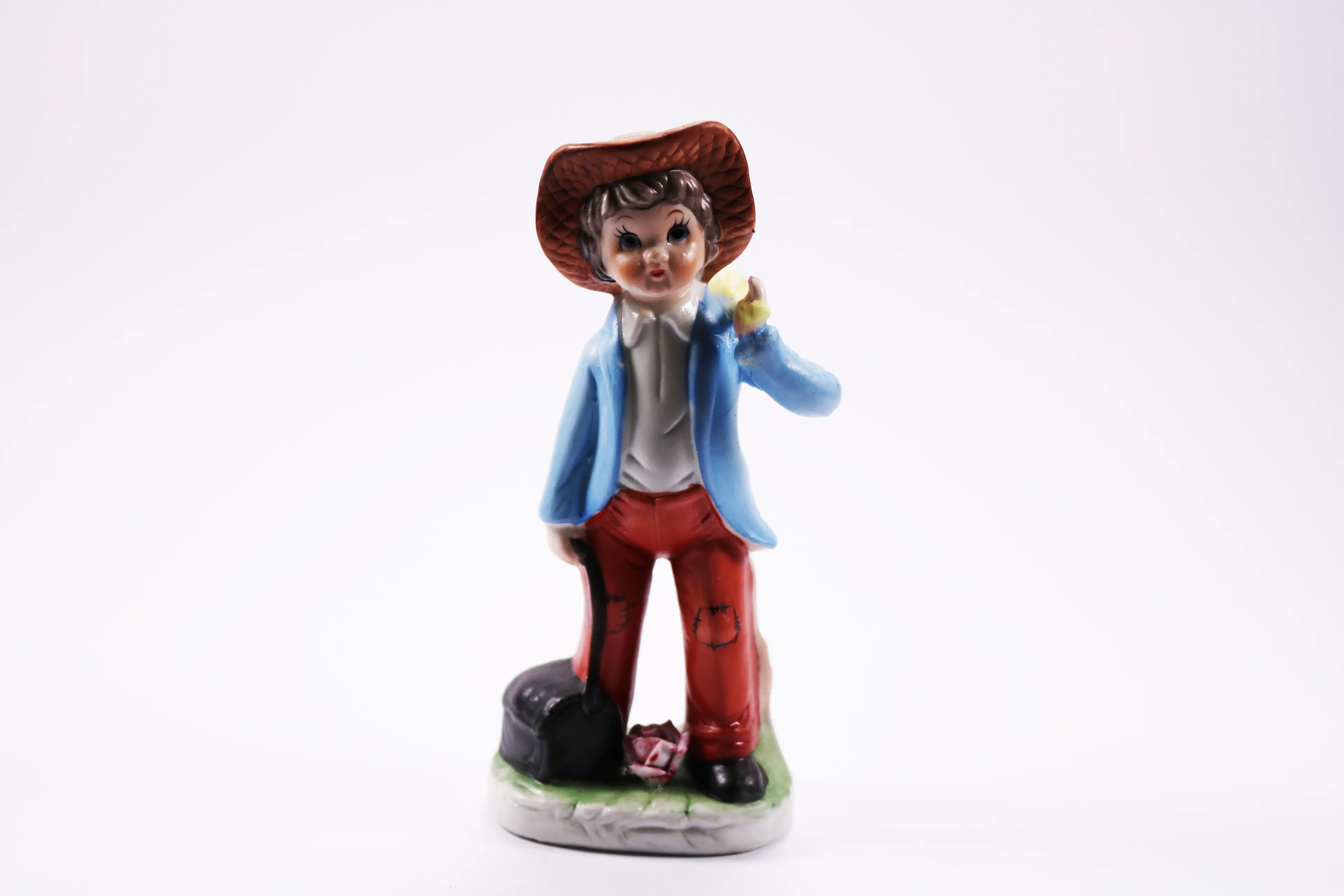 Figurine Boy Brown Hat