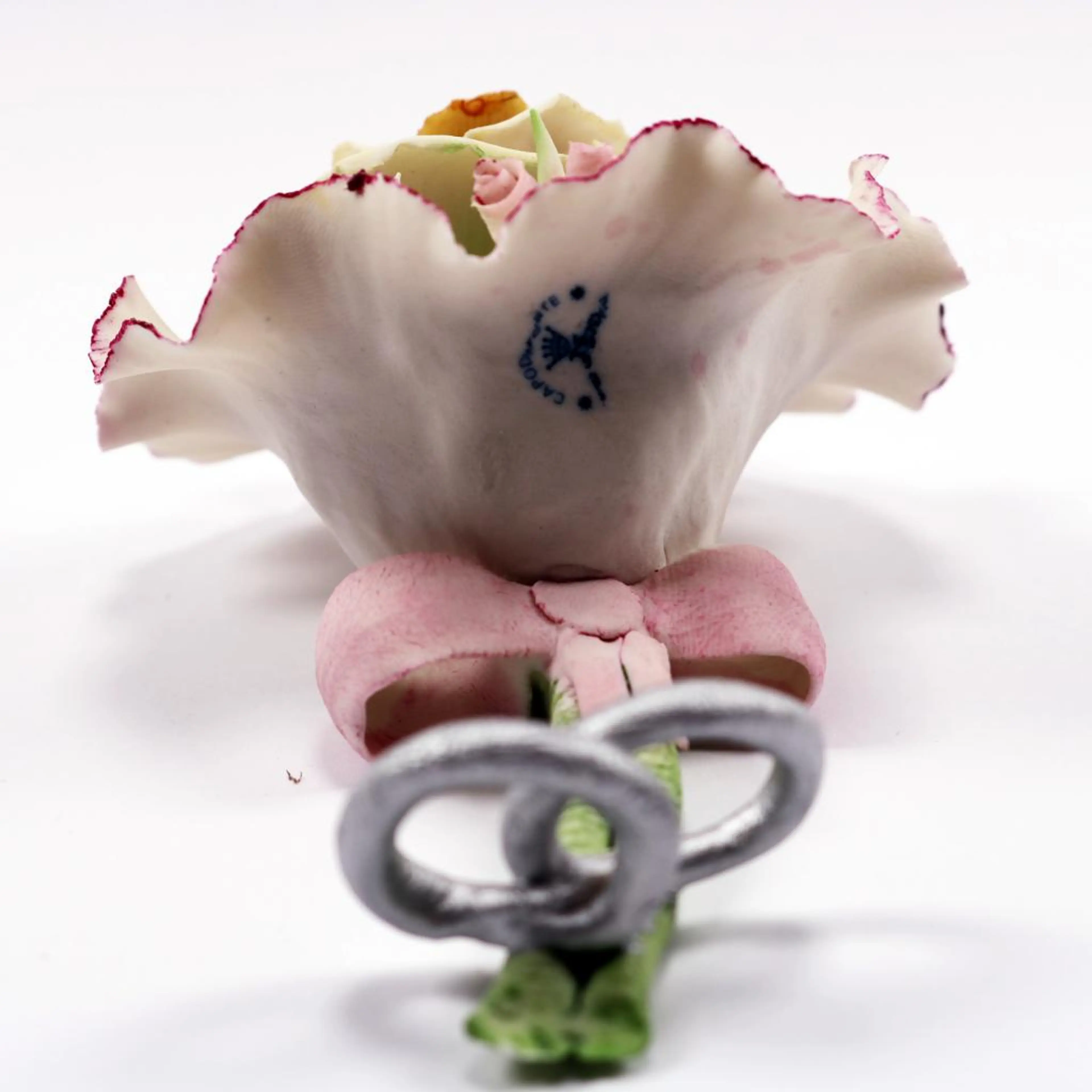 Figurine Flower Capodimonte Style