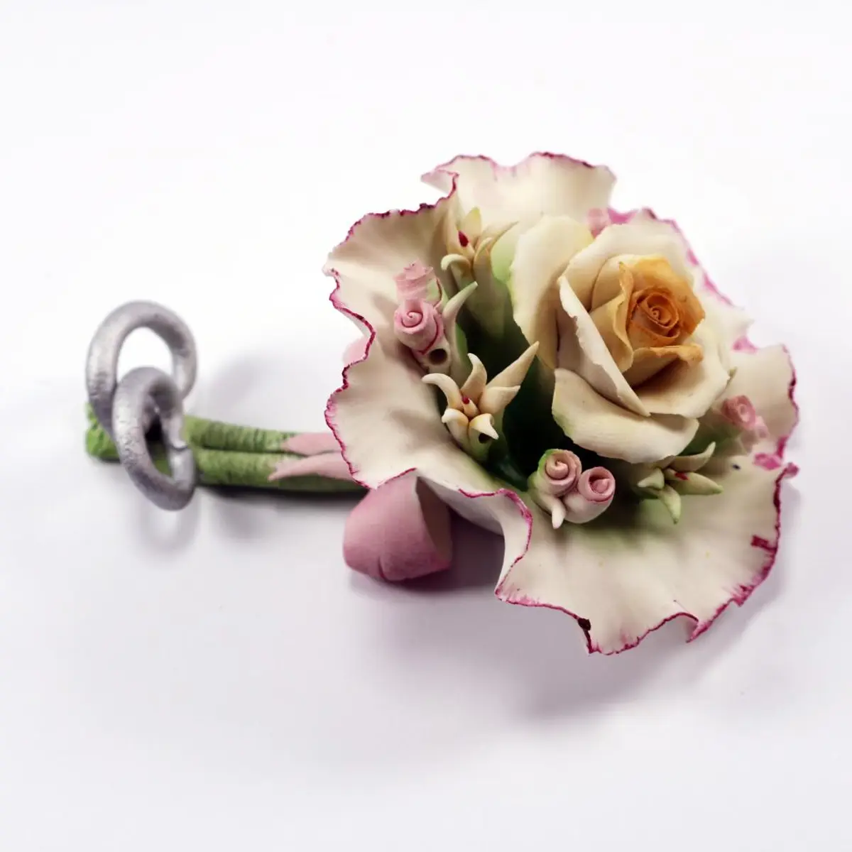 Figurine Flower Capodimonte Style