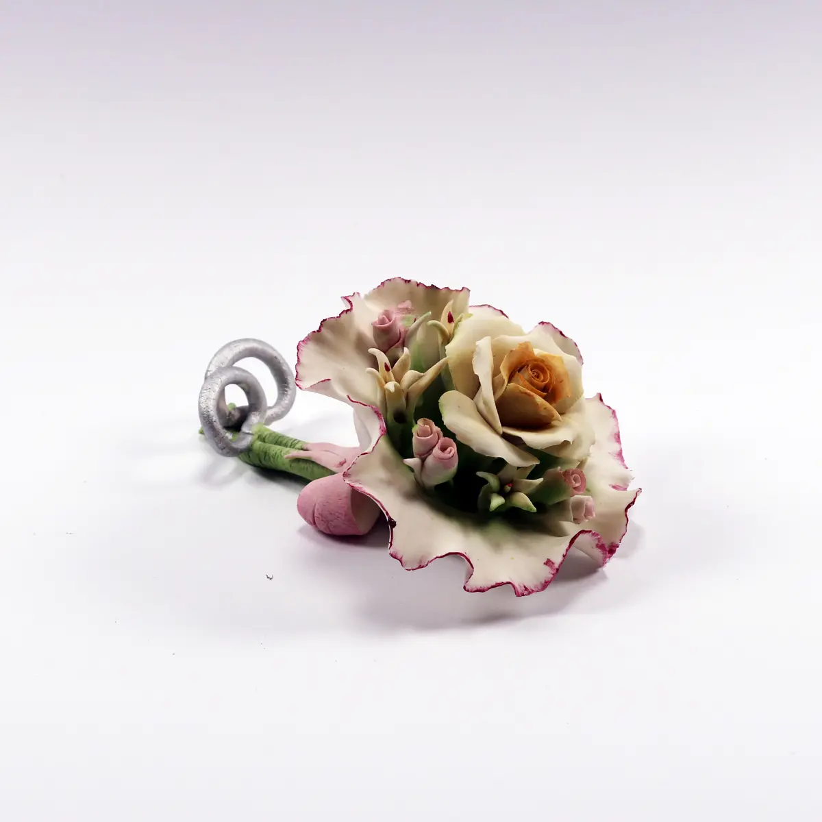 Figurine Flower Capodimonte Style