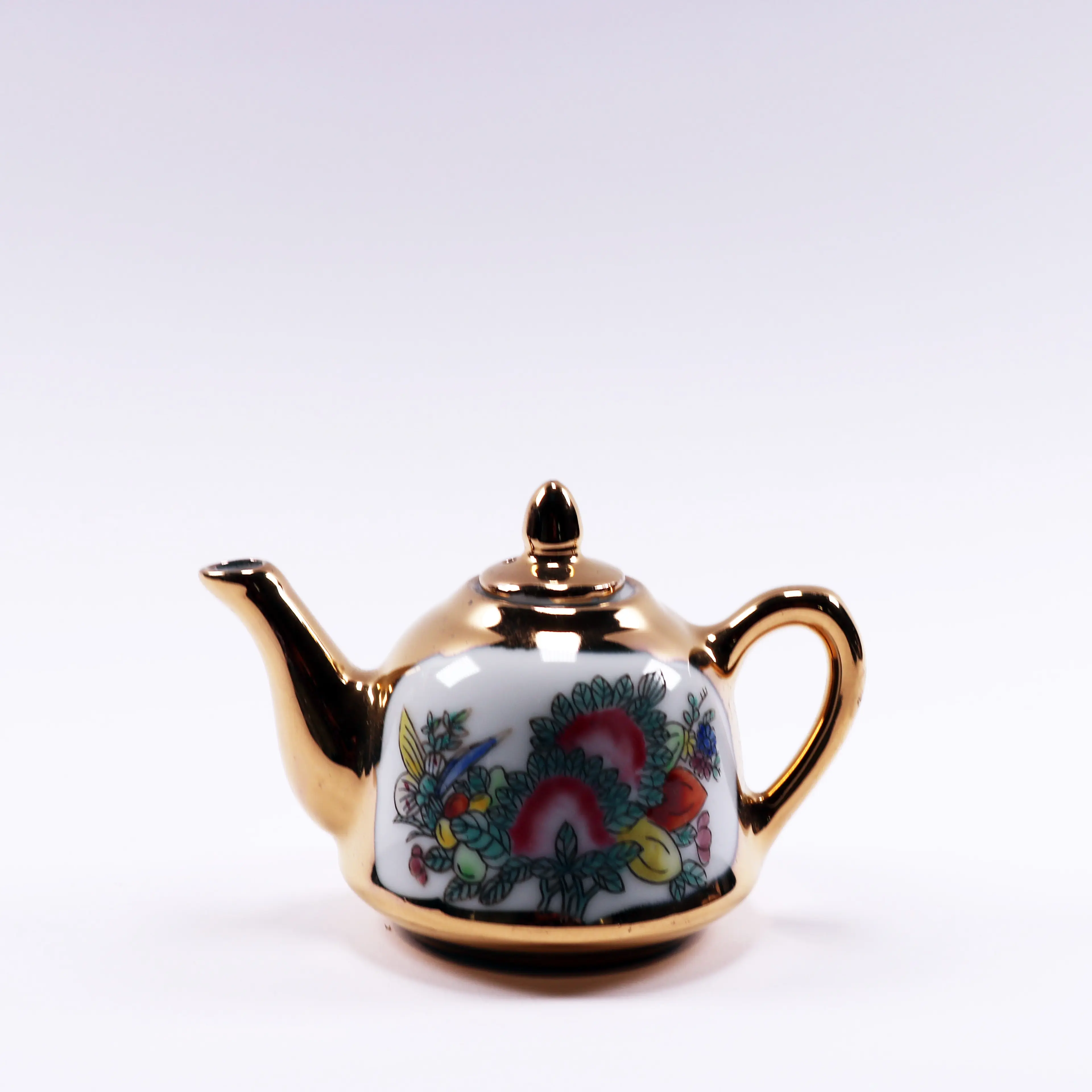 Figurine Teapot 24Kt Gold