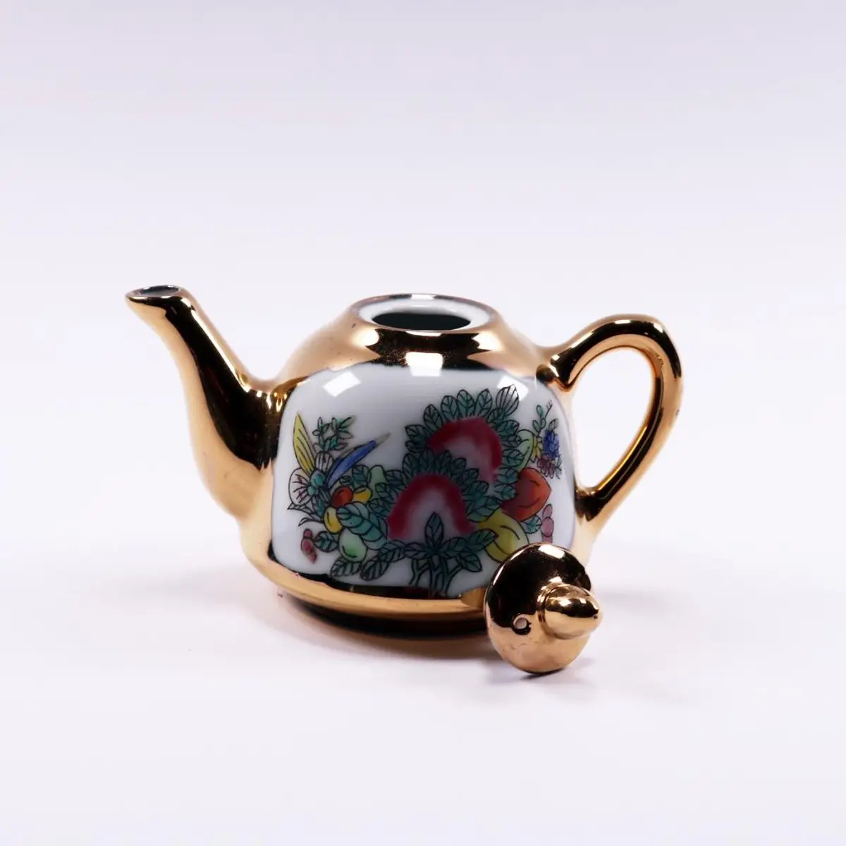 Figurine Teapot 24Kt Gold
