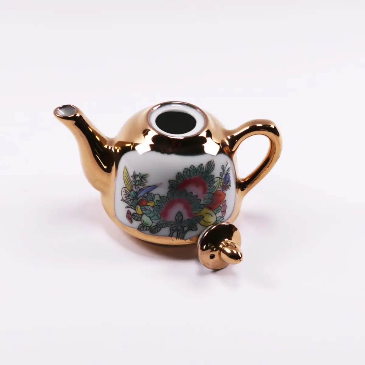 Figurine Teapot 24Kt Gold
