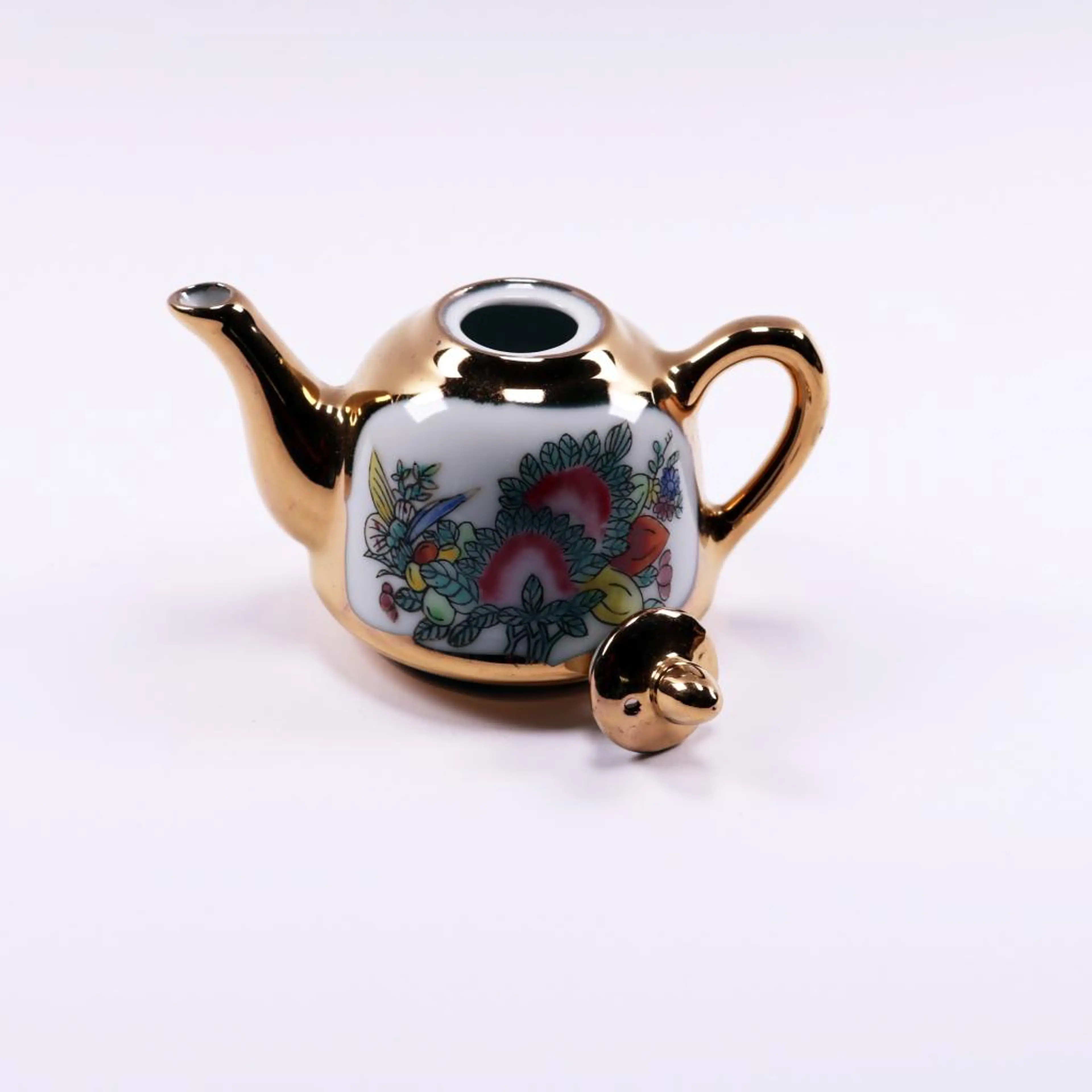 Figurine Teapot 24Kt Gold