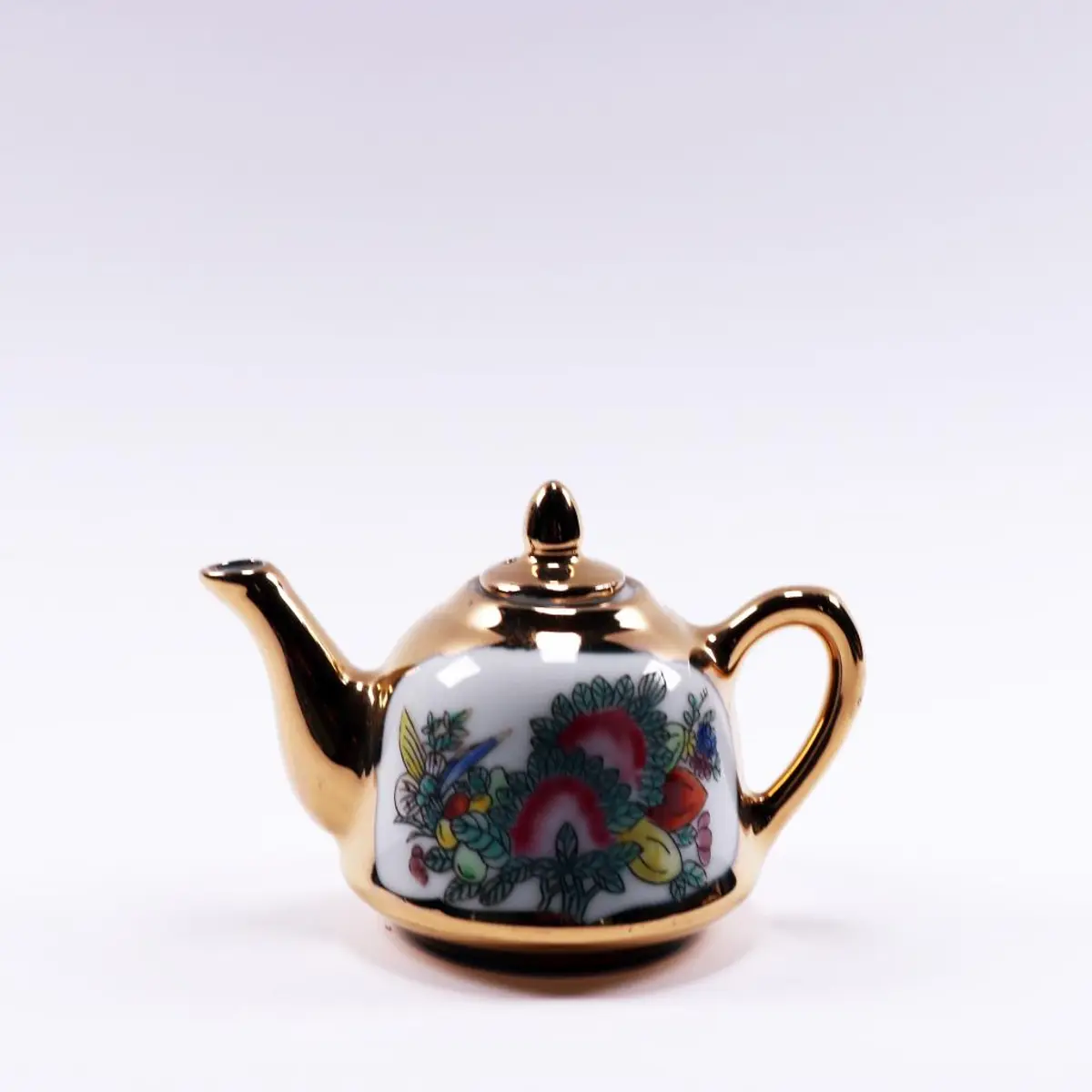 Figurine Teapot 24Kt Gold