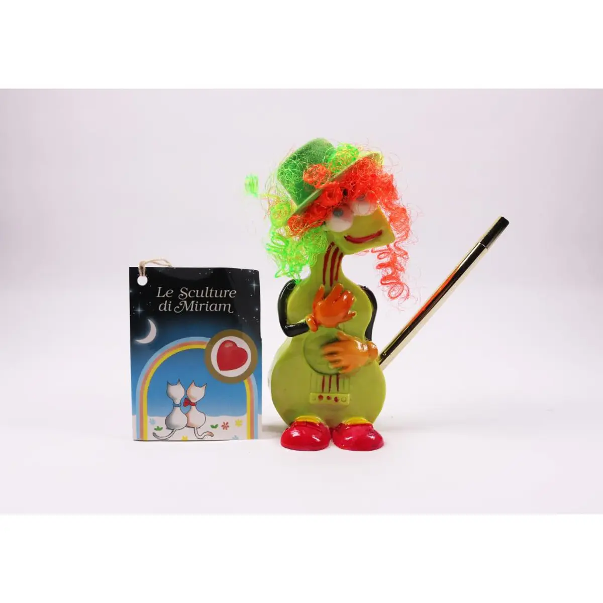 Figurine With Pen Holder / Miriam Ceramiche Sas, Via Umbreto