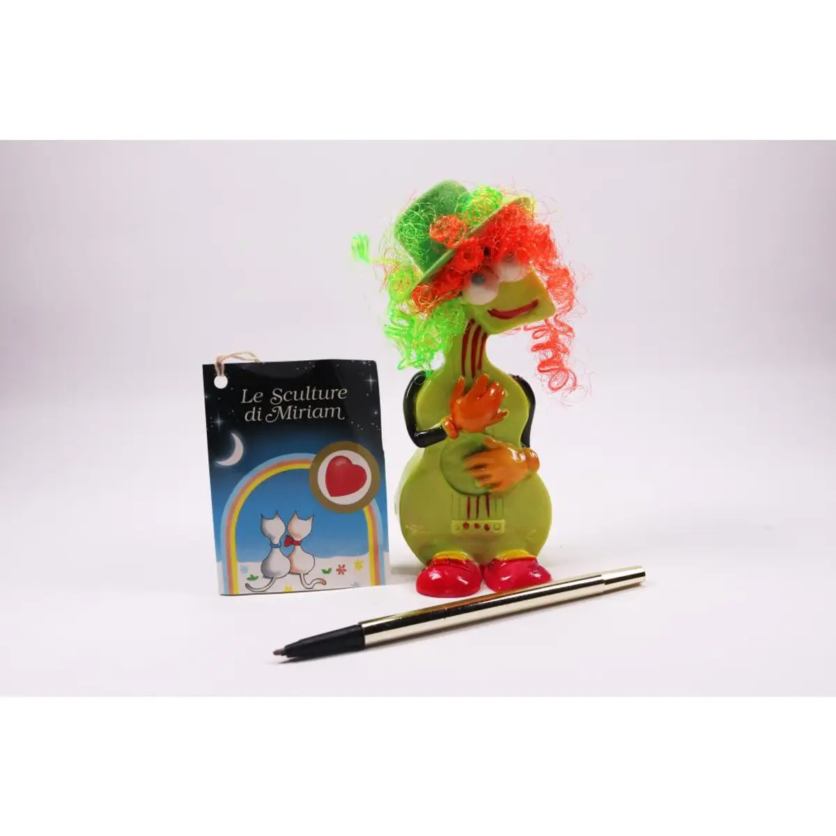 Figurine With Pen Holder / Miriam Ceramiche Sas, Via Umbreto