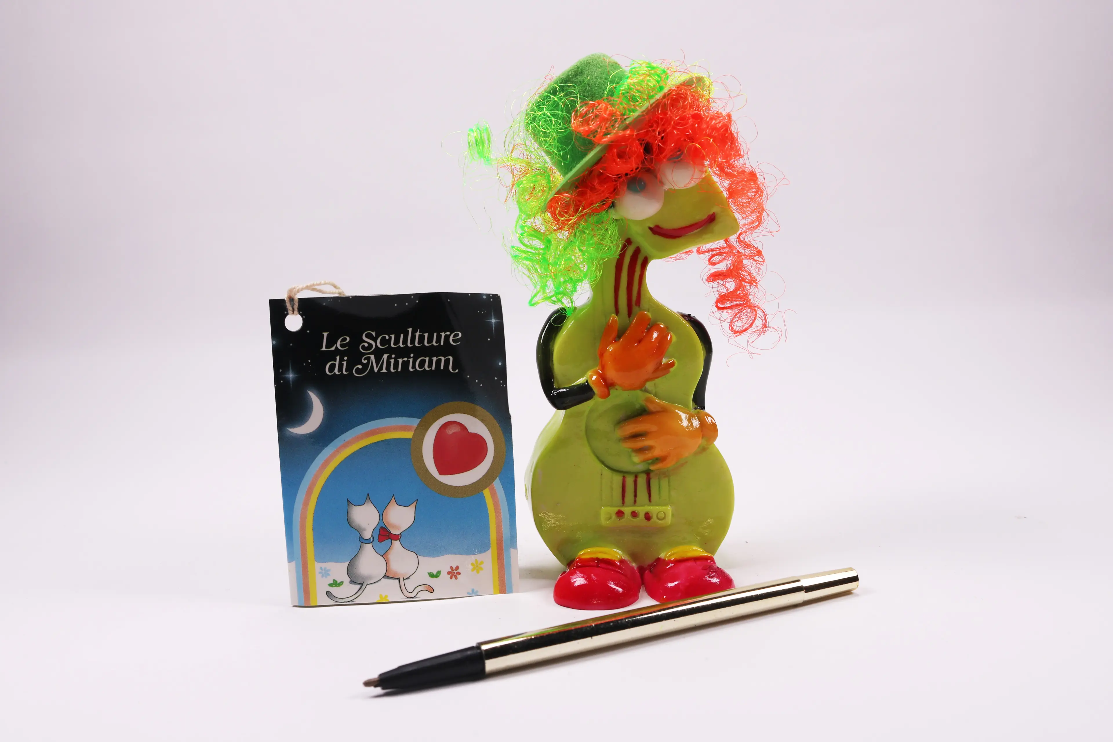 Figurine With Pen Holder / Miriam Ceramiche Sas, Via Umbreto