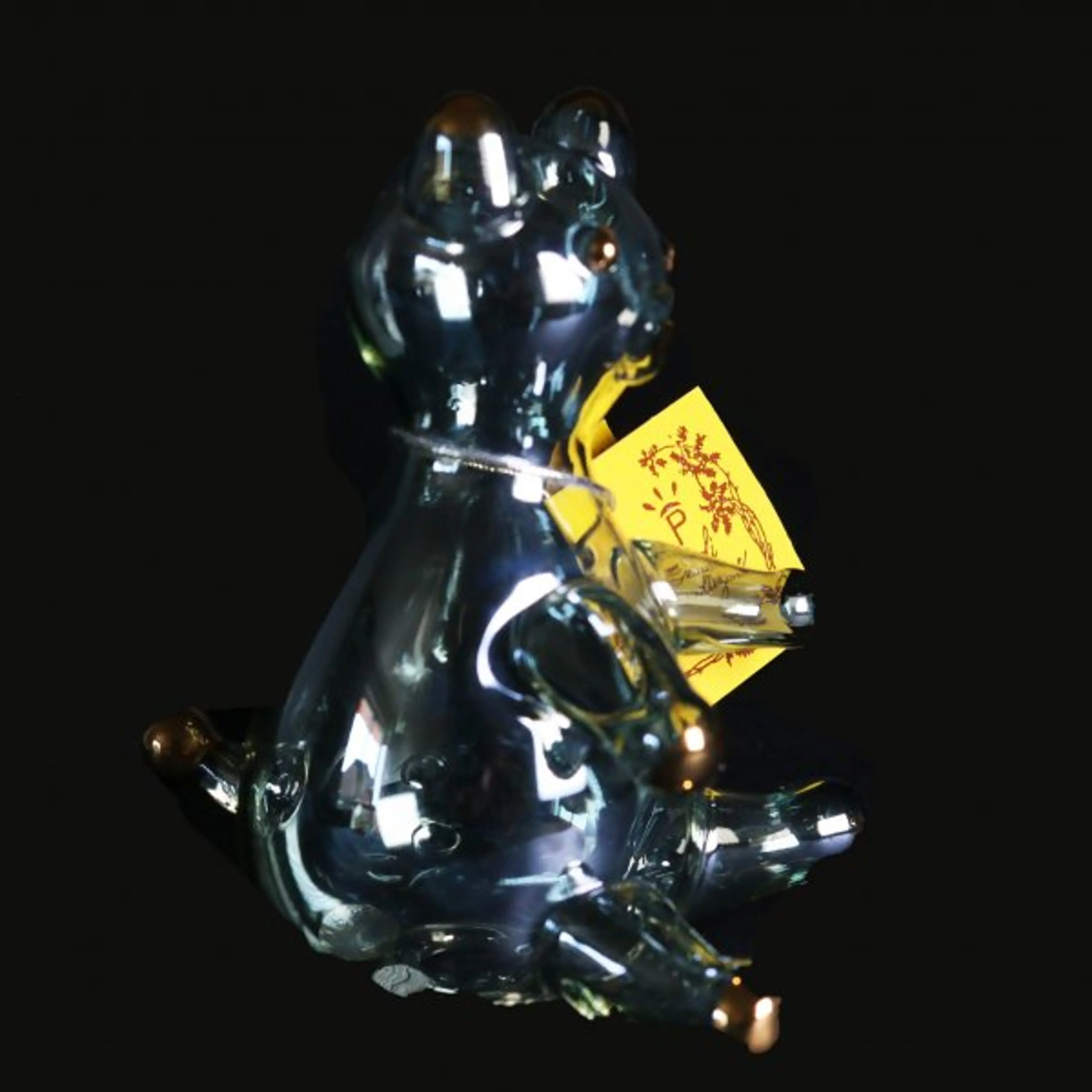 Glass Figurine Bear