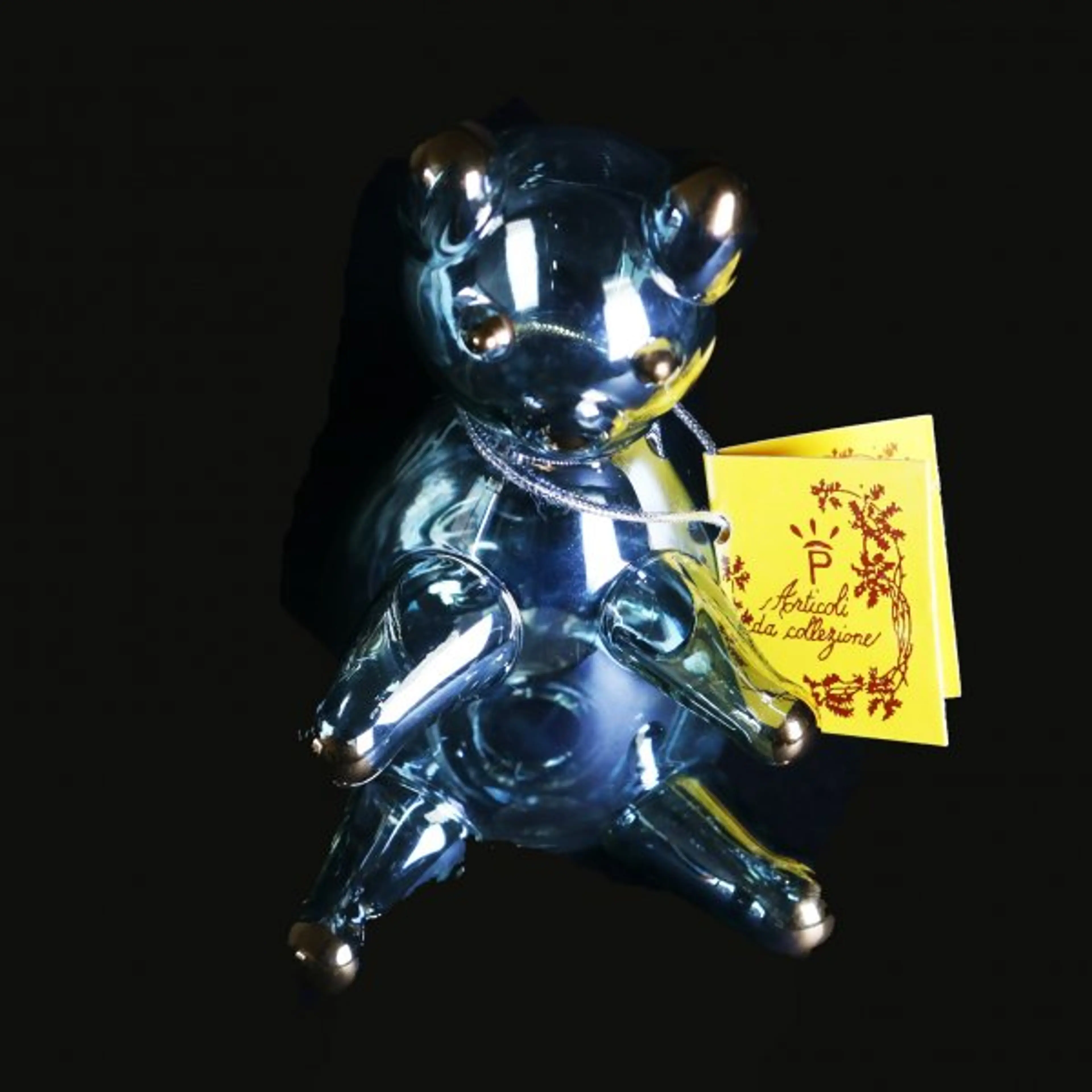 Glass Figurine Bear