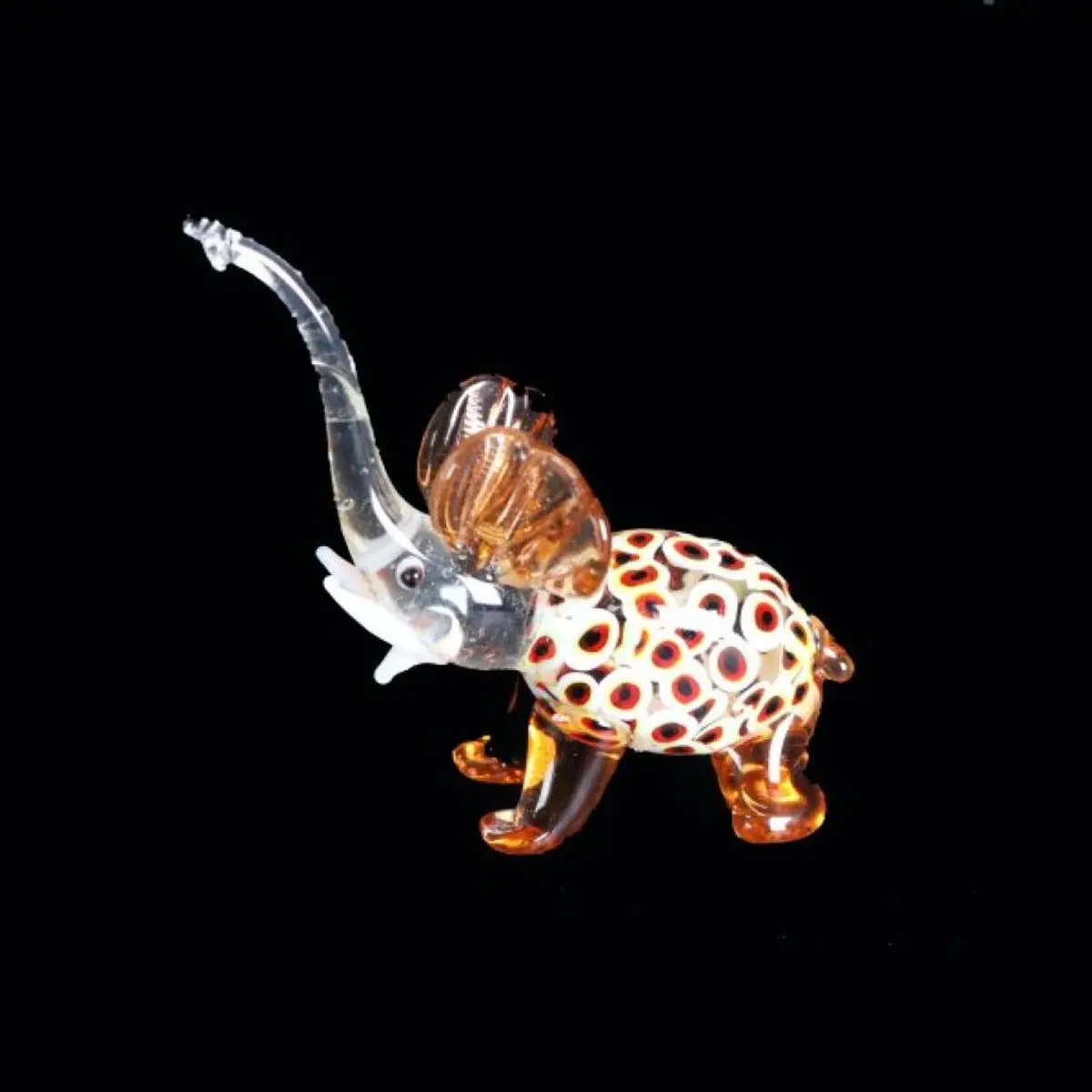 Glass Figurine Elephant