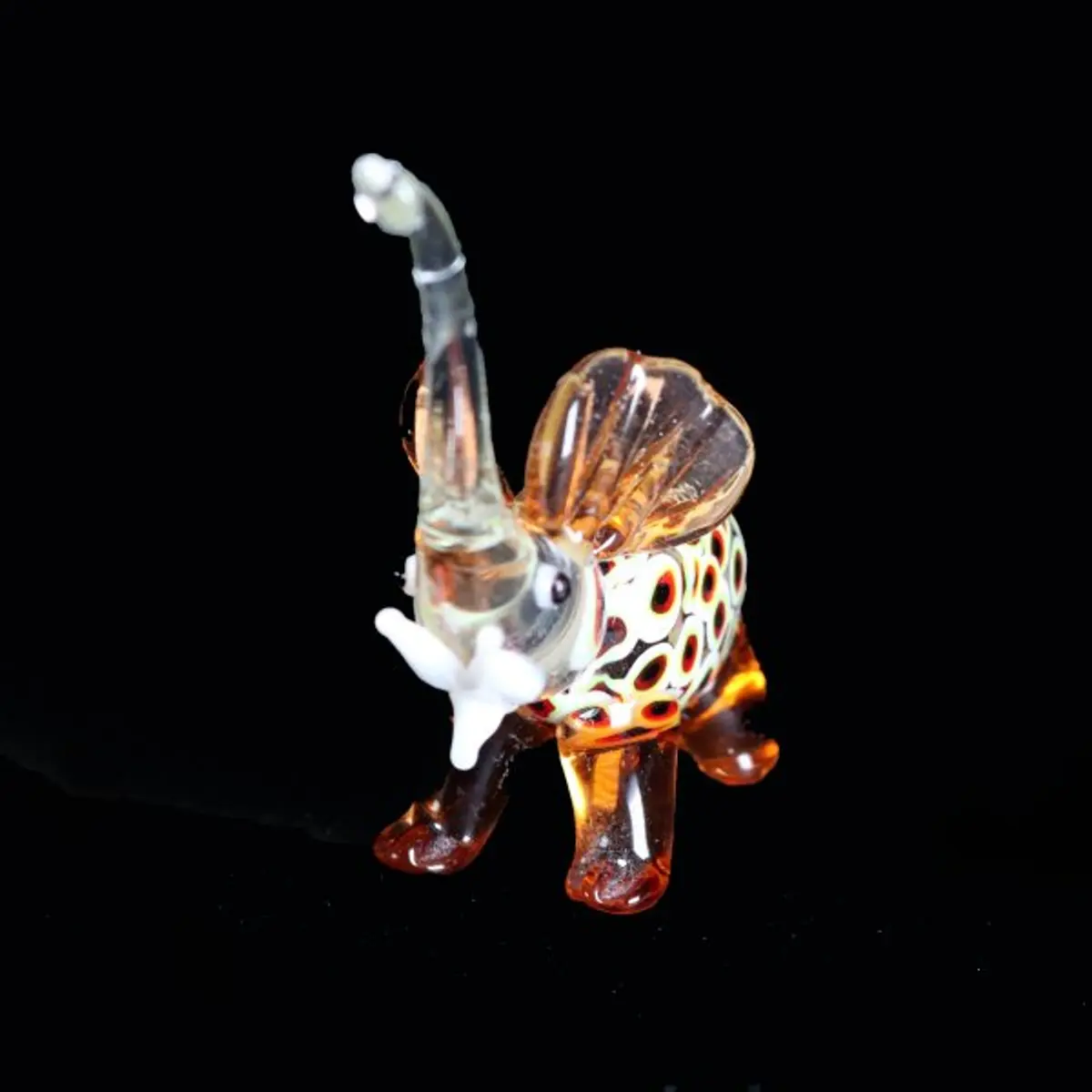 Glass Figurine Elephant