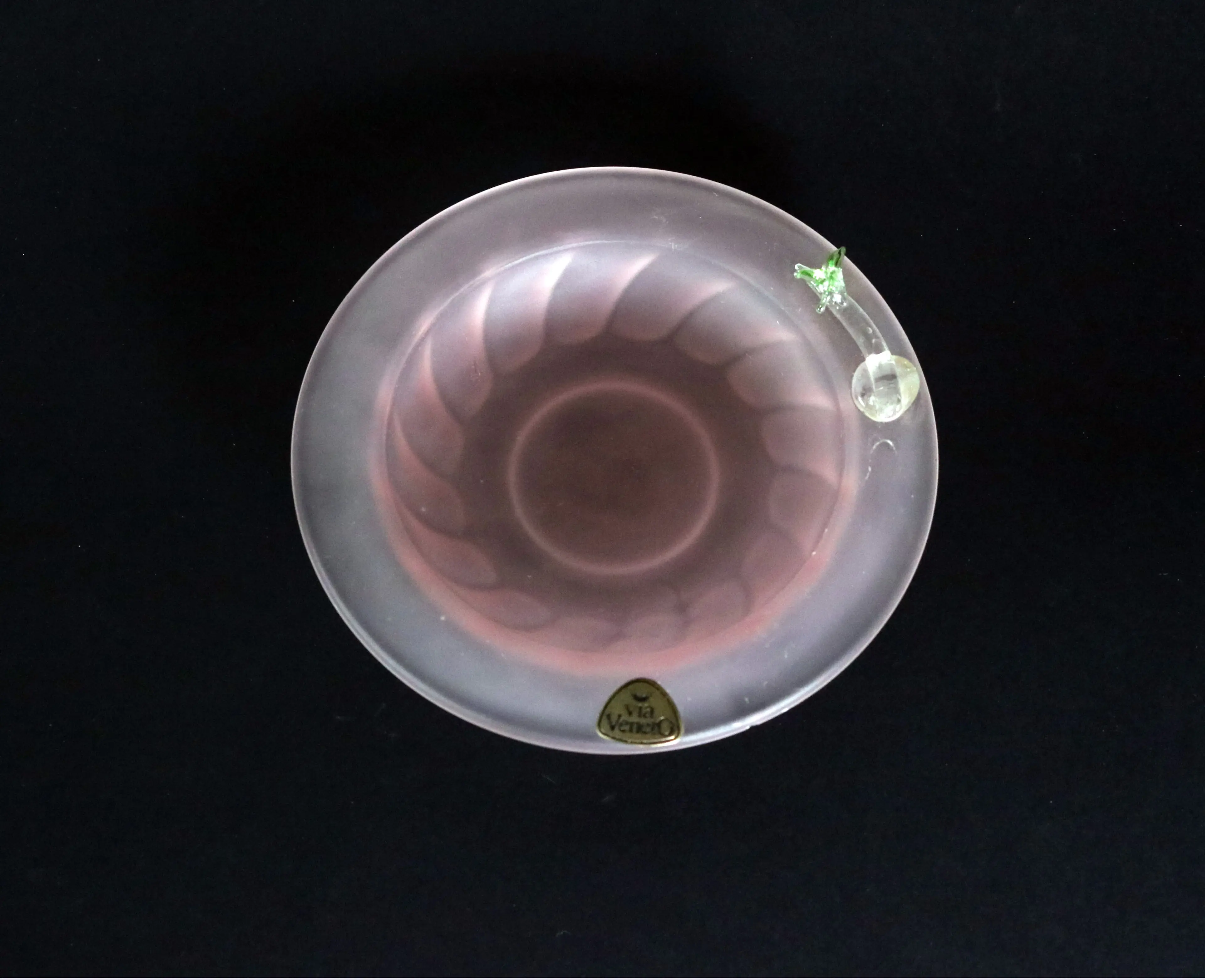 Glass Plate Pink