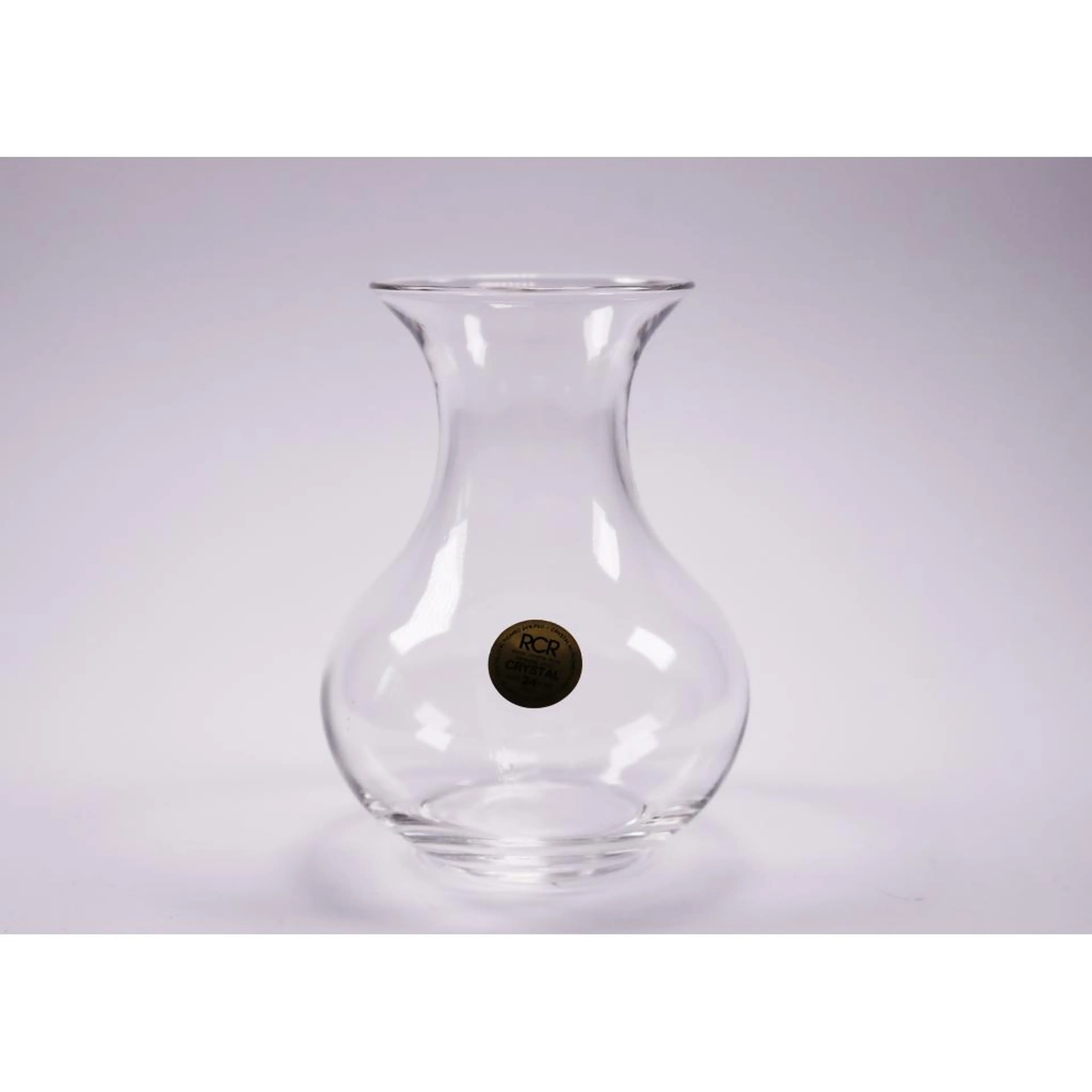 Glass Vase By Rcr