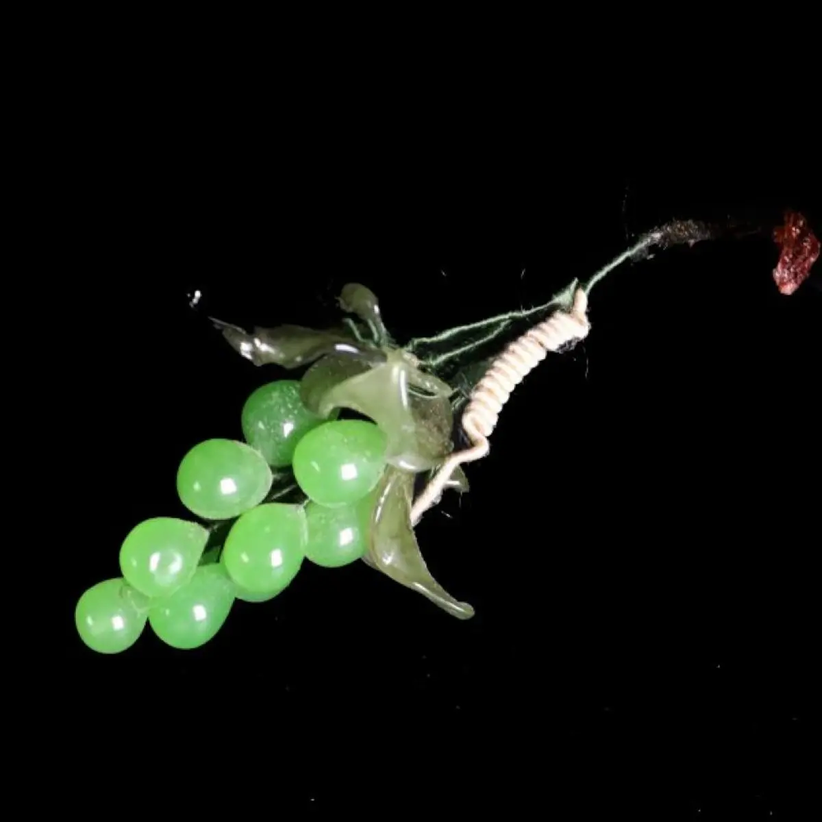 Grapes Figure Glass Green