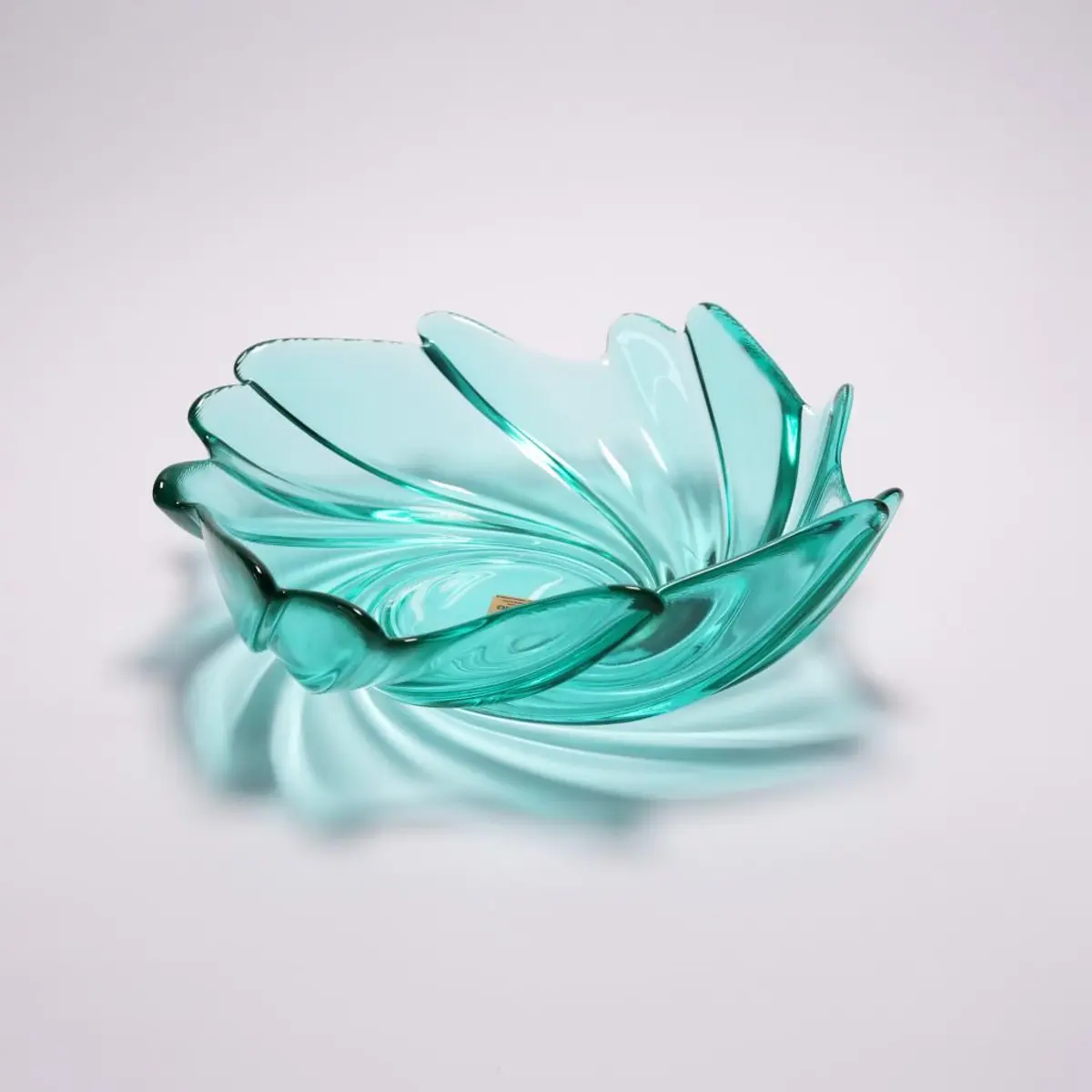 Green Glass Plate