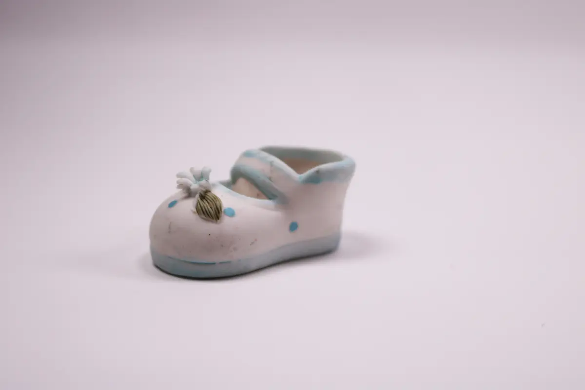 Handmade Ceramic Figurine Boot